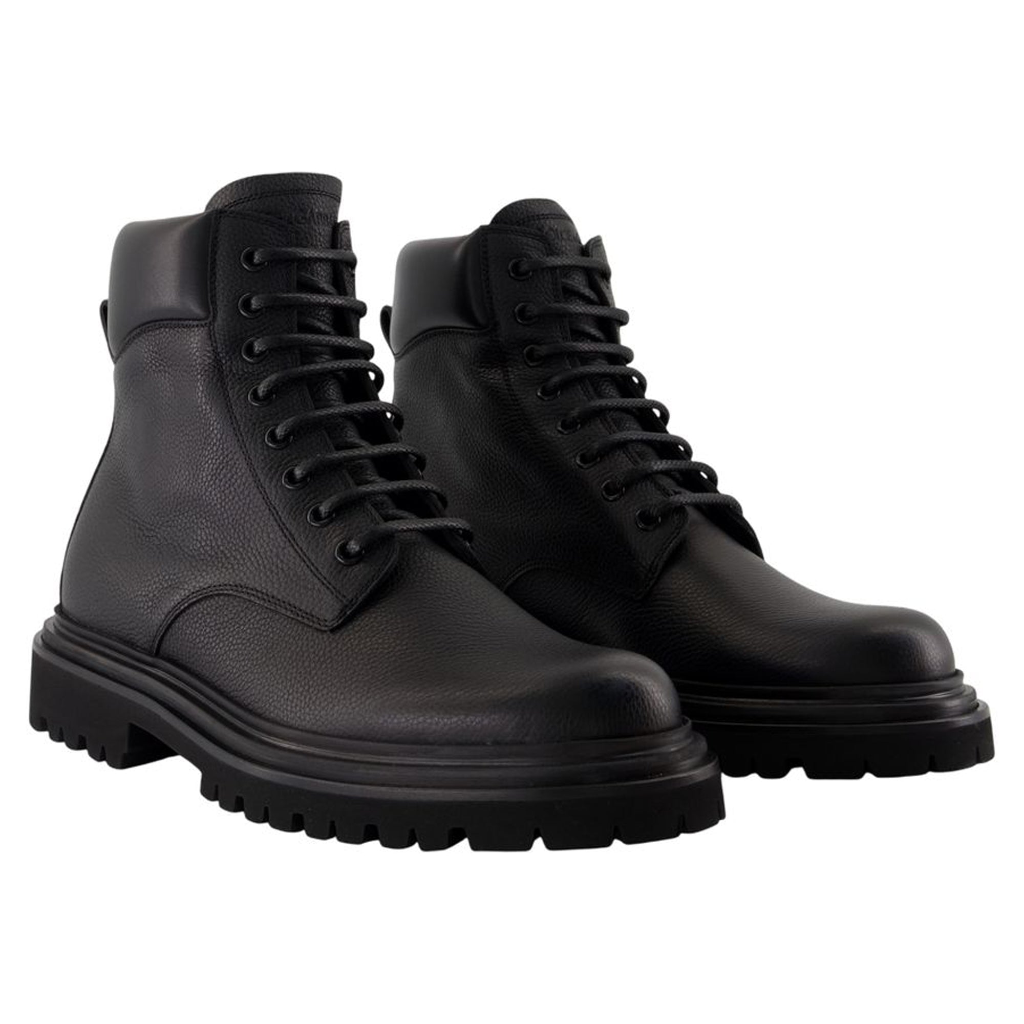 Women's Day Classic Hammer Ankle Boots - Dolce&Gabbana - Leather - Black