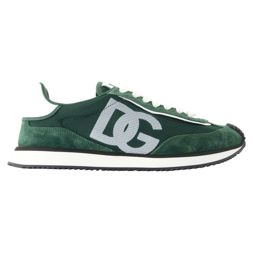 Women's Cushion Sneakers - Dolce&Gabbana - Leather - Green
