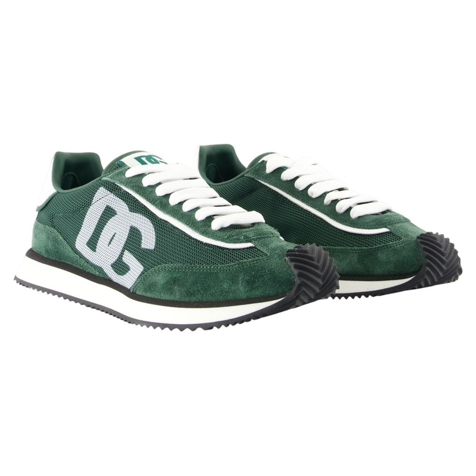 Women's Cushion Sneakers - Dolce&Gabbana - Leather - Green