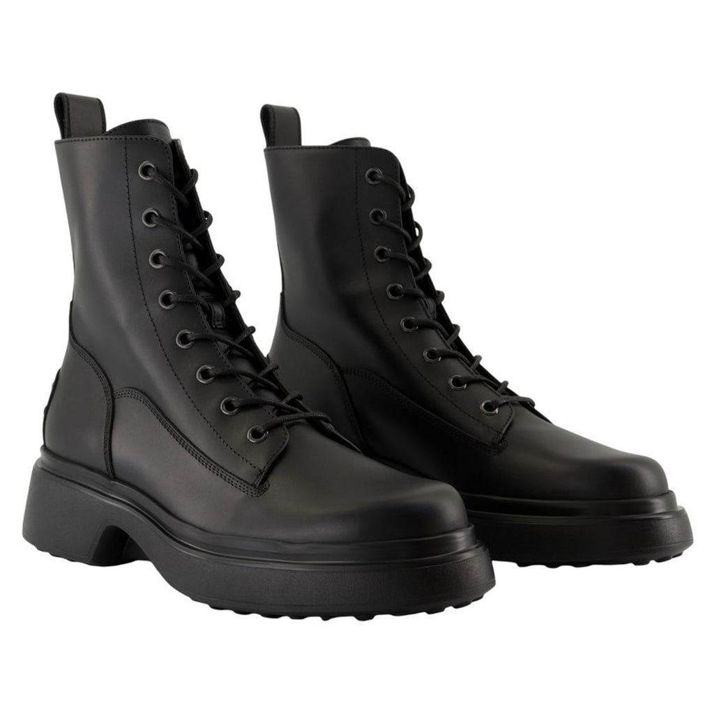 Women's Gomma 74l Ankle Boots - Tod's - Leather - Black