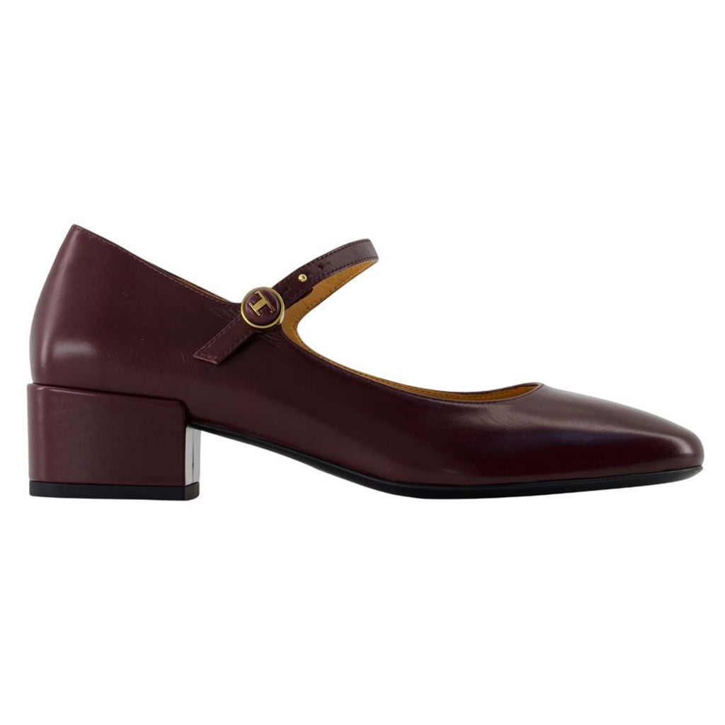 Women's Mary Janes - Tod's - Leather - Bordeaux