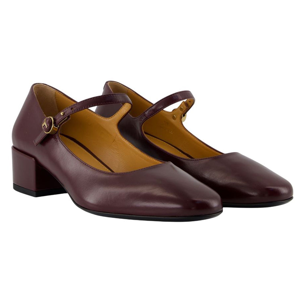 Women's Mary Janes - Tod's - Leather - Bordeaux