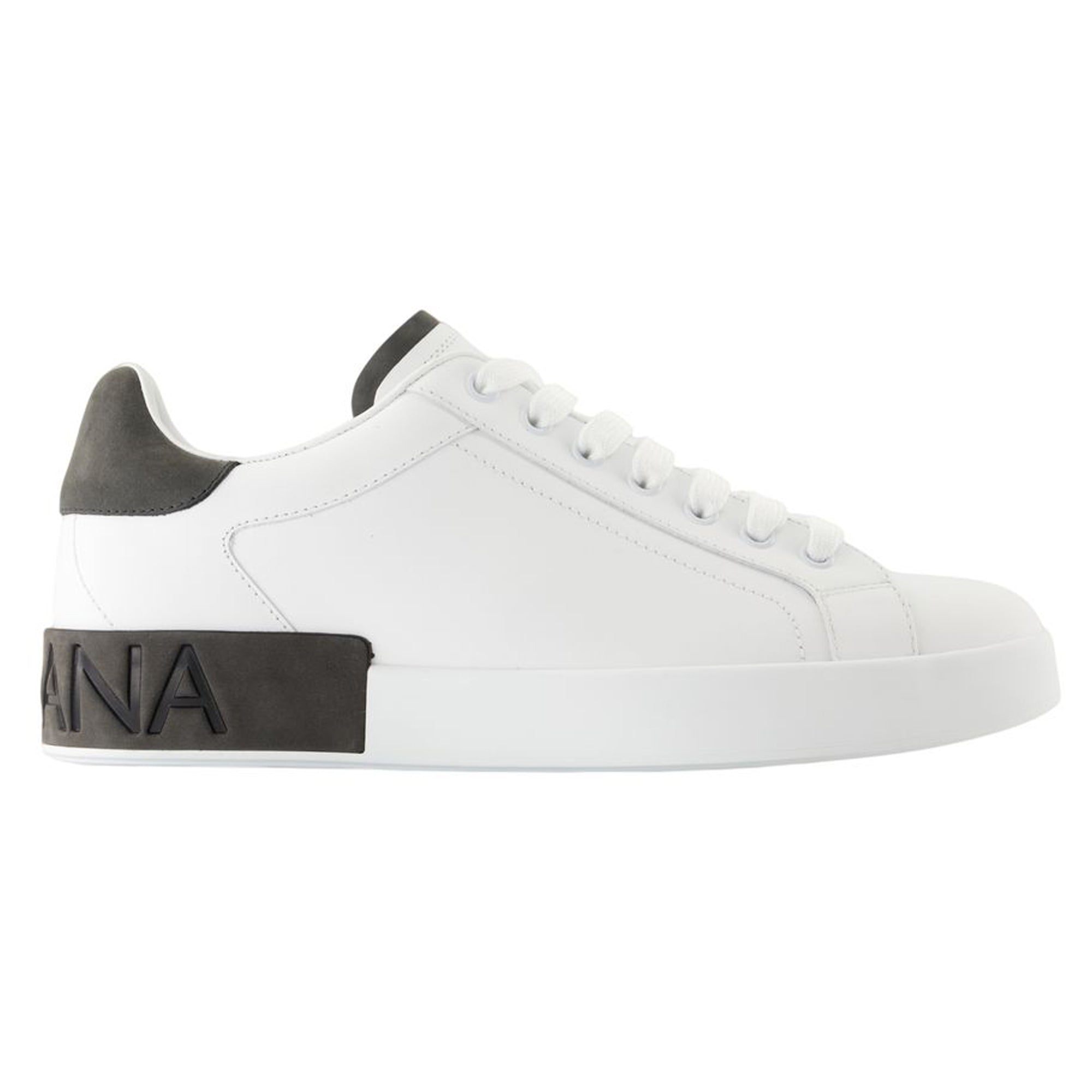 Women's Portofino Sneakers - Dolce&Gabbana - Leather - White