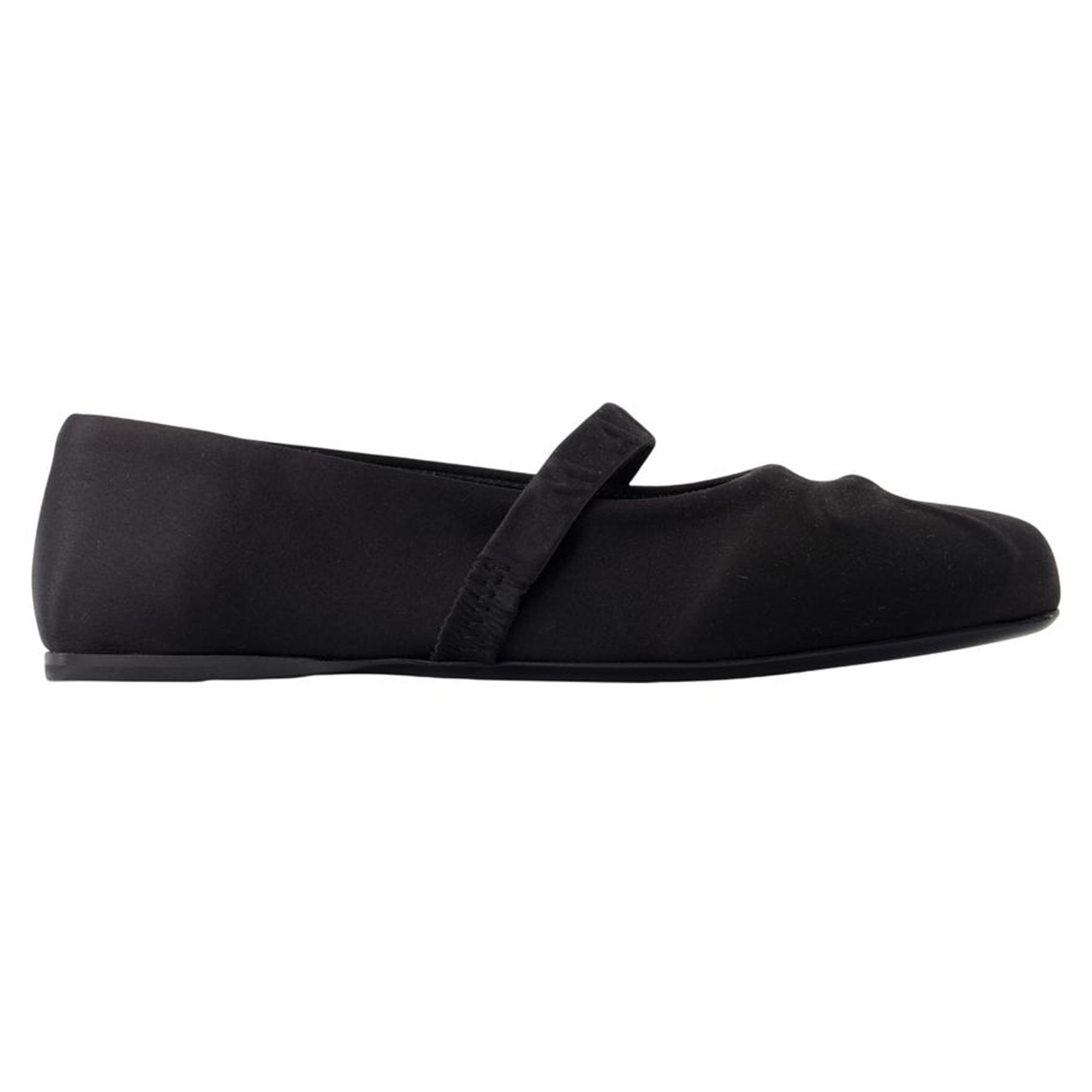 Women's Mary Jane Ballerinas - Marni - Synthetic - Black