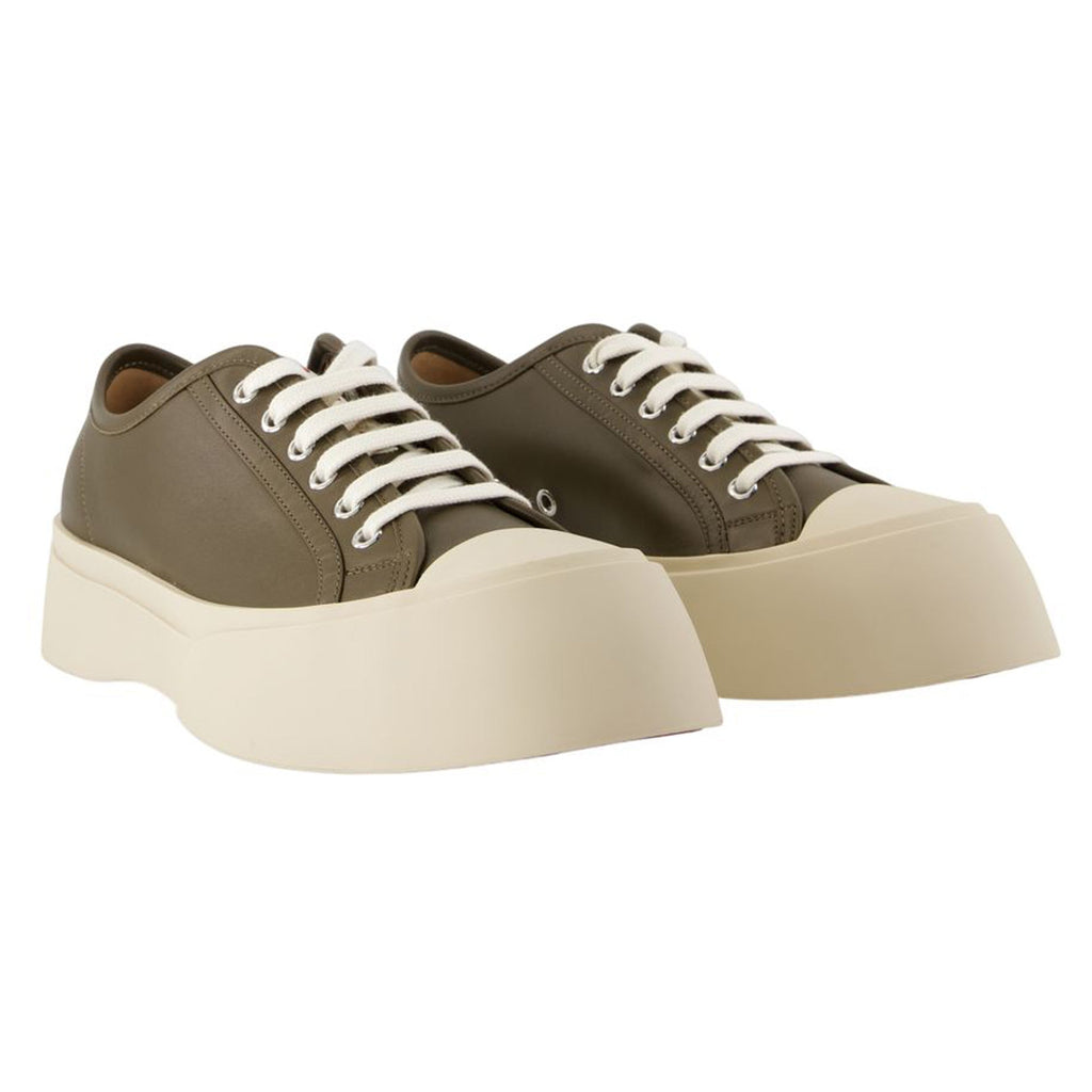 Women's Sneakers - Marni - Leather - Green