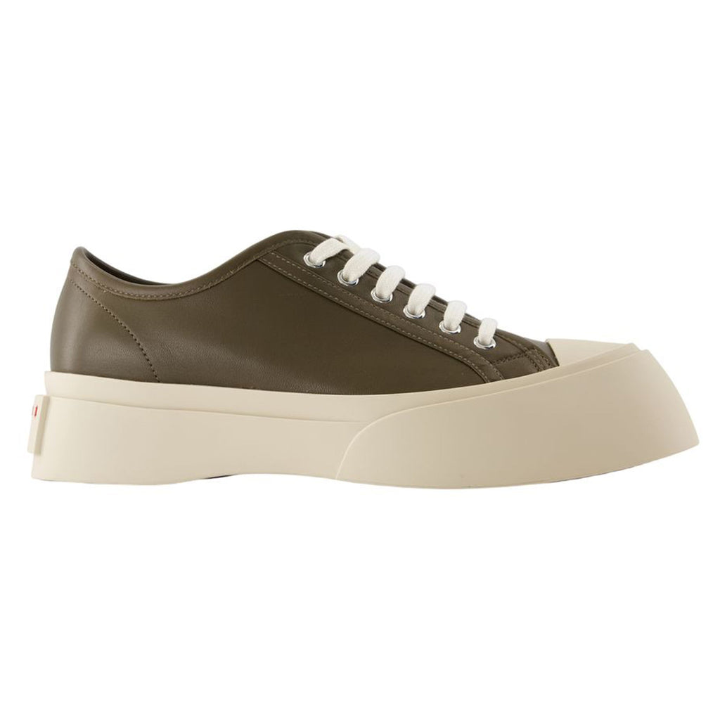 Women's Sneakers - Marni - Leather - Green