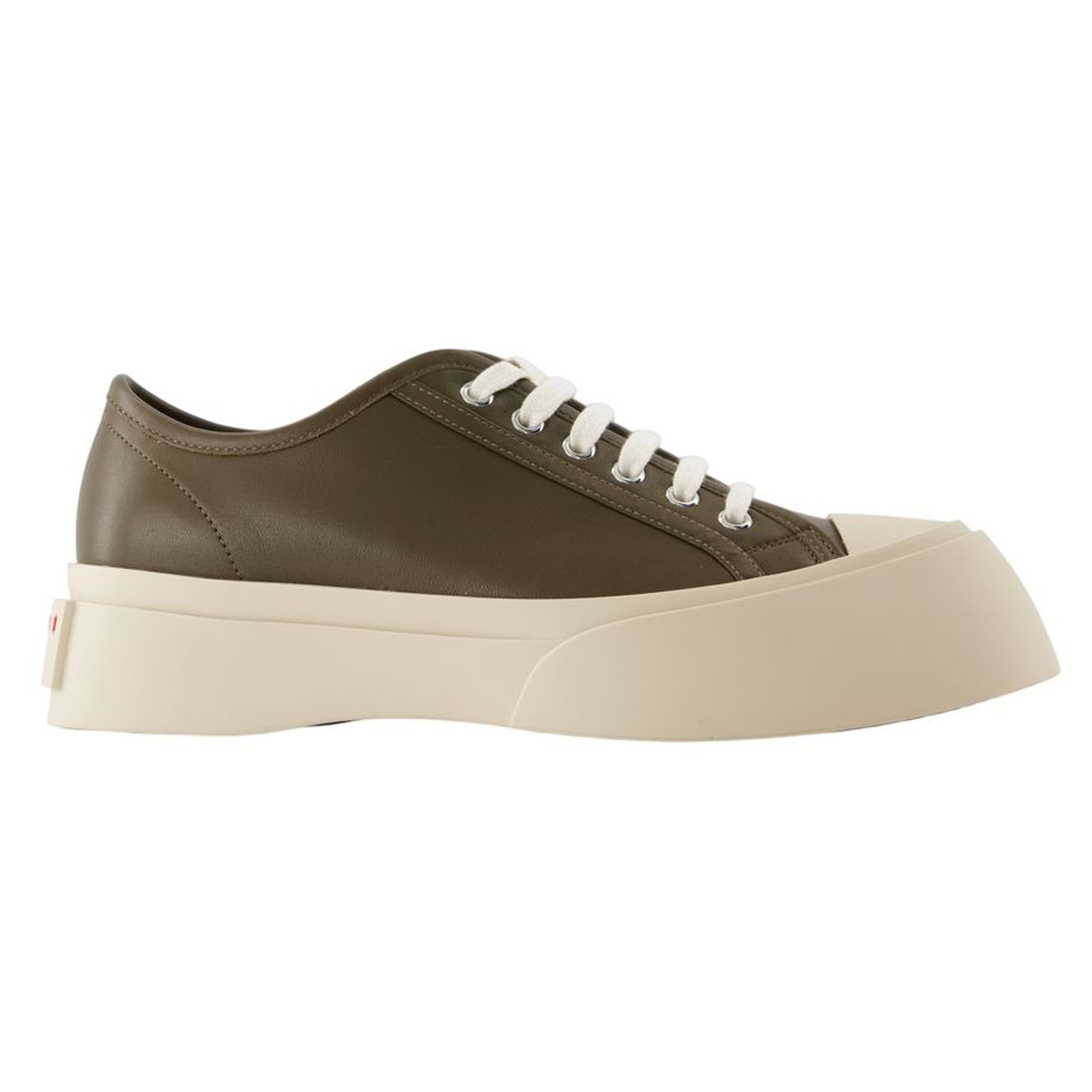 Women's Sneakers - Marni - Leather - Green