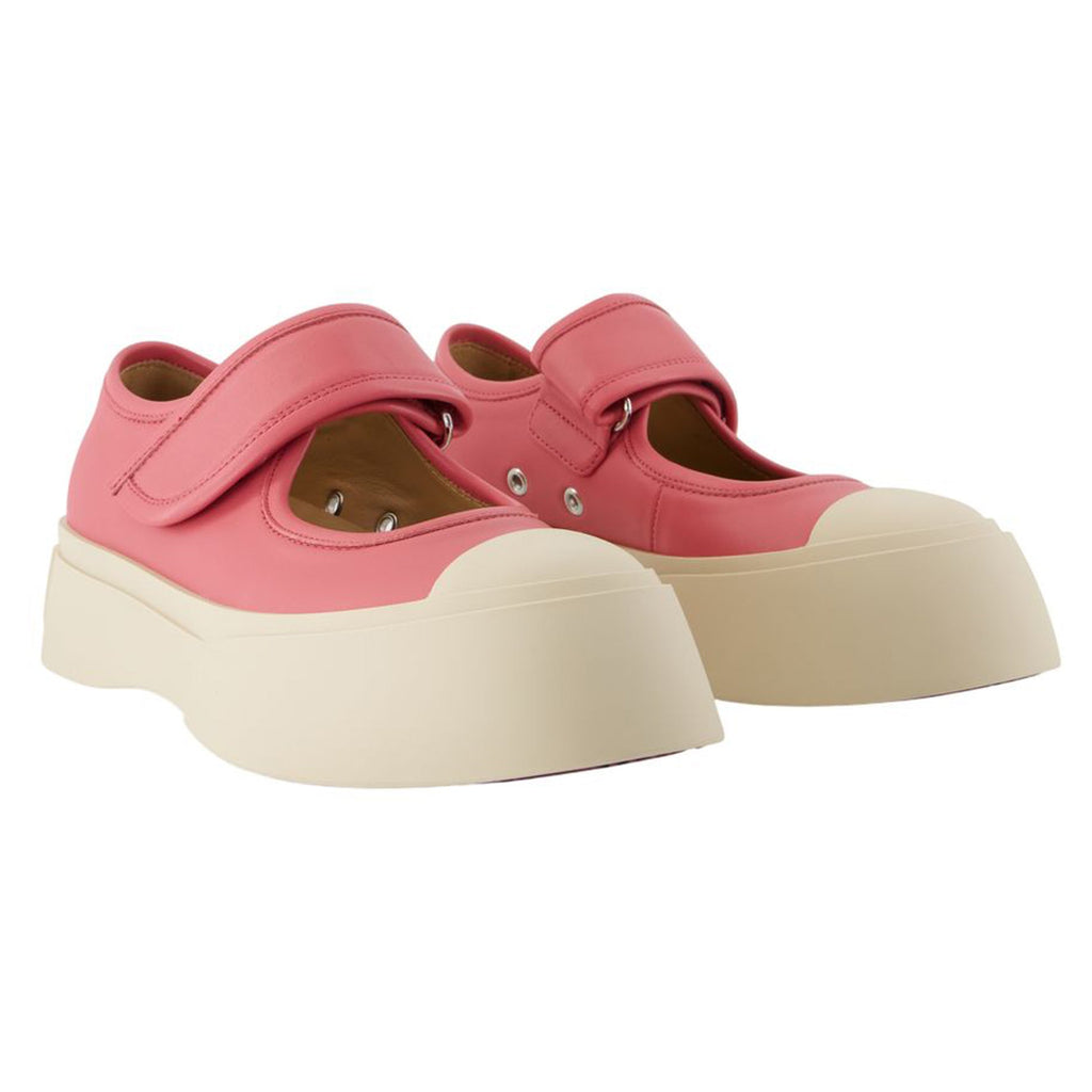 Women's Mary Jane Ballerinas - Marni - Leather - Pink