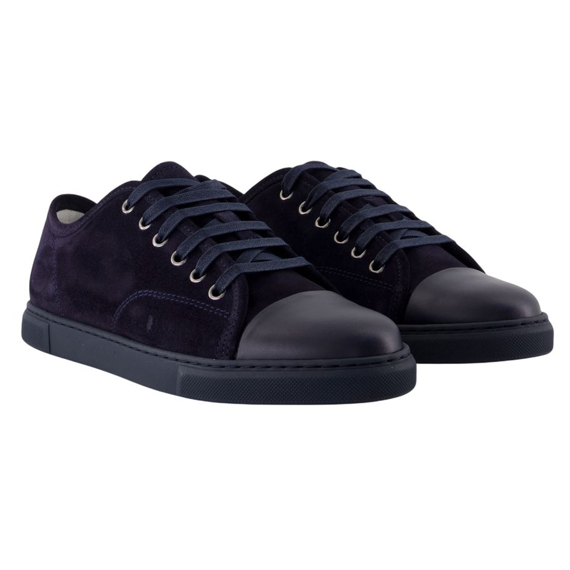 Women's Dbb1 Sneakers - Lanvin - Leather - Black