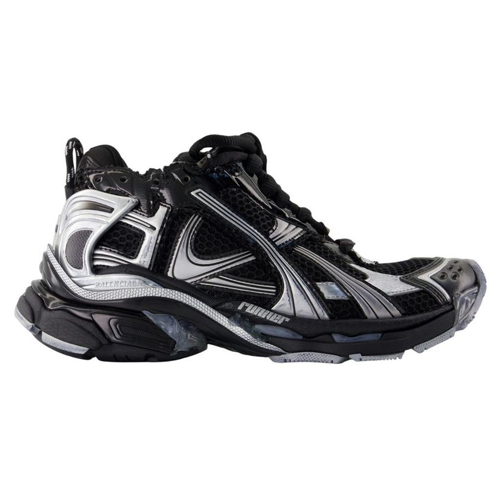 Women's Runner Sneakers - Balenciaga - Synthetic - Black
