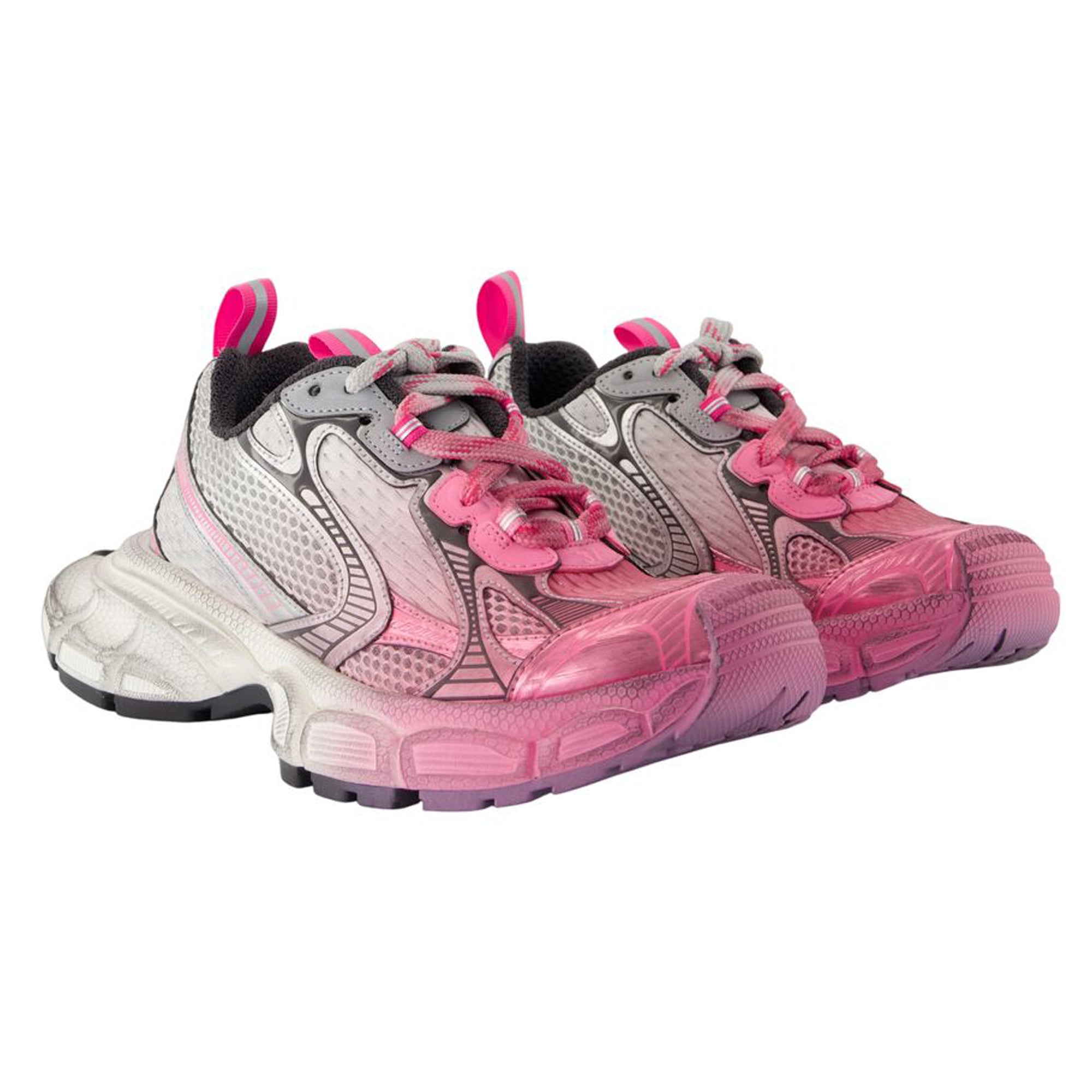 Women's Sneakers 3XL - Balenciaga - Synthetic - Grey/Pink