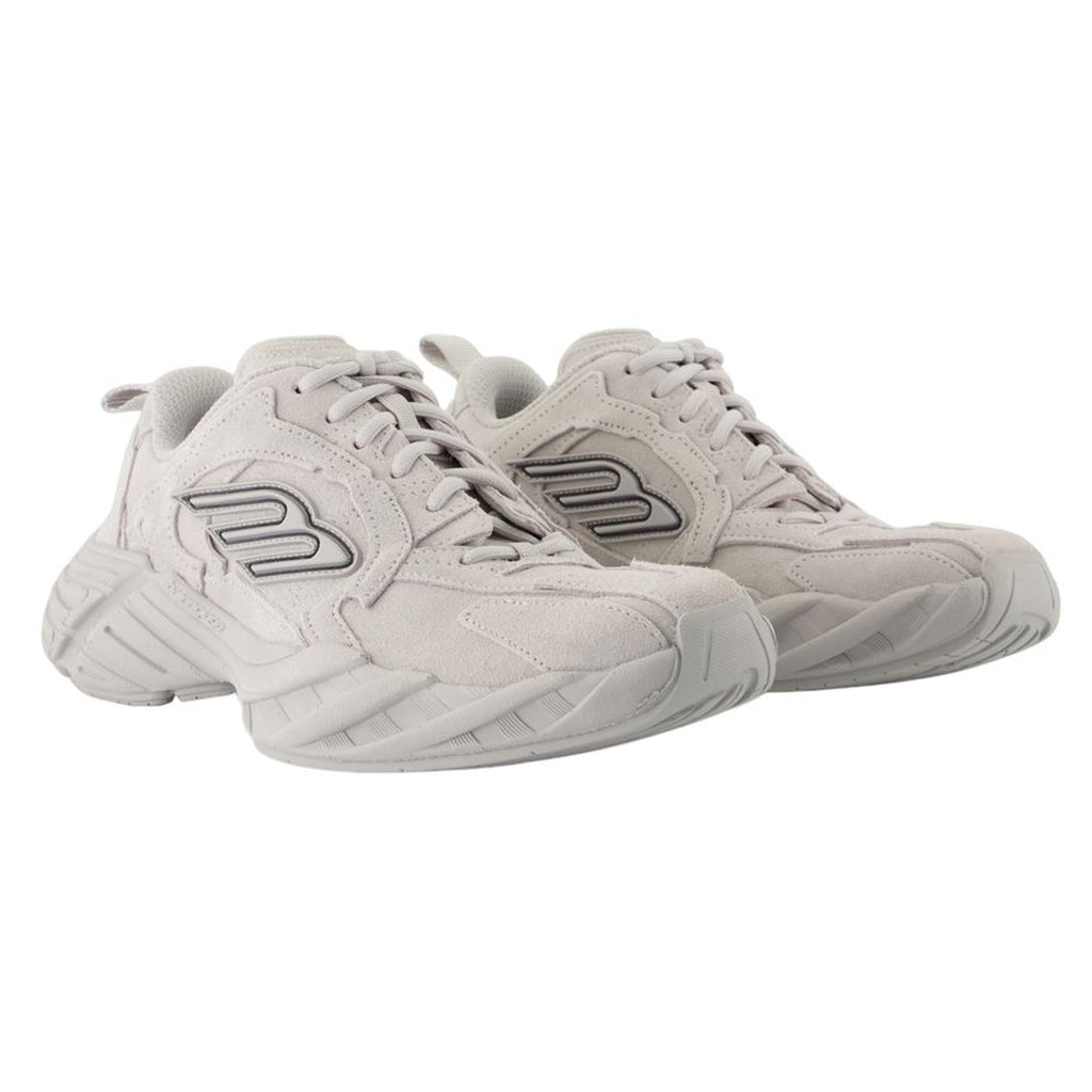 Women's Monday Sneakers - Balenciaga - Leather - Grey