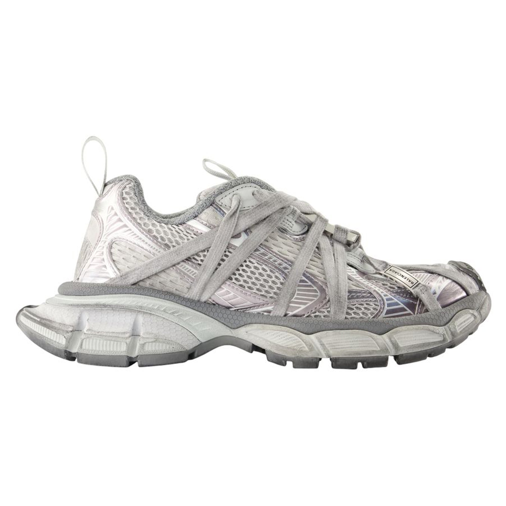 Women's 3XL Extreme Laces Sneakers - Balenciaga - Synthetic - Grey