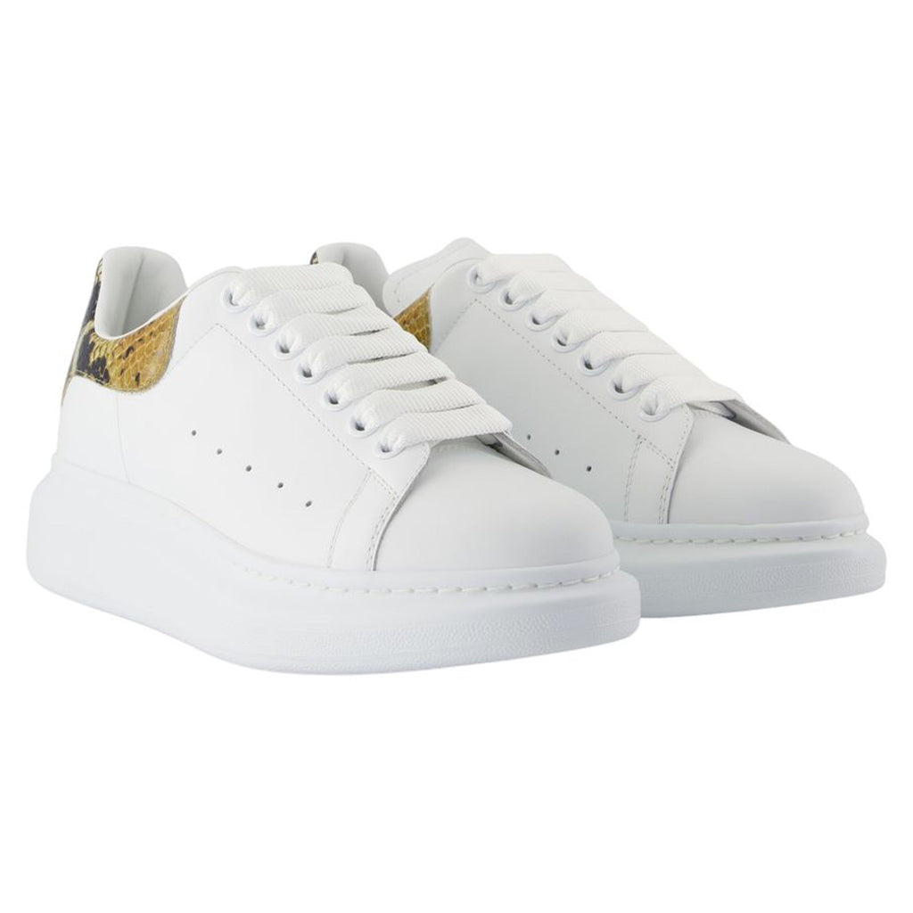 Women's Oversized Sneakers - Alexander McQueen - Leather - White