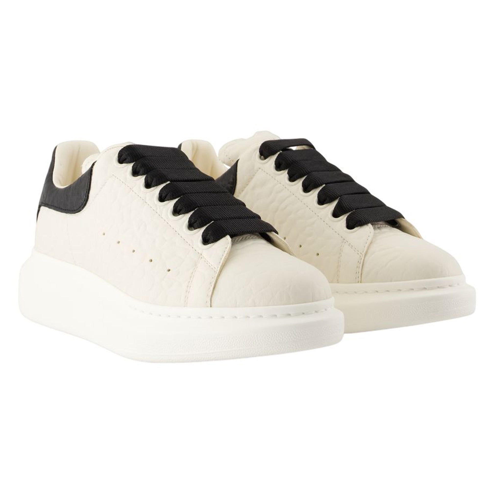 Women's Oversized Sneakers - Alexander McQueen - Leather - White
