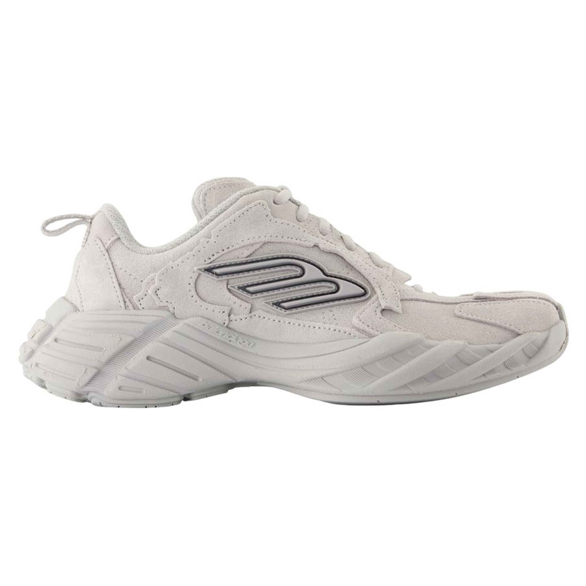 Women's Monday Sneakers - Balenciaga - Leather - Grey