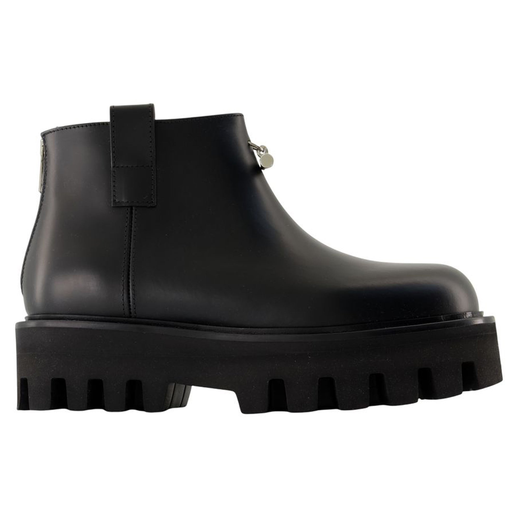 Women's Ankle Boots - Alexander McQueen - Leather - Black