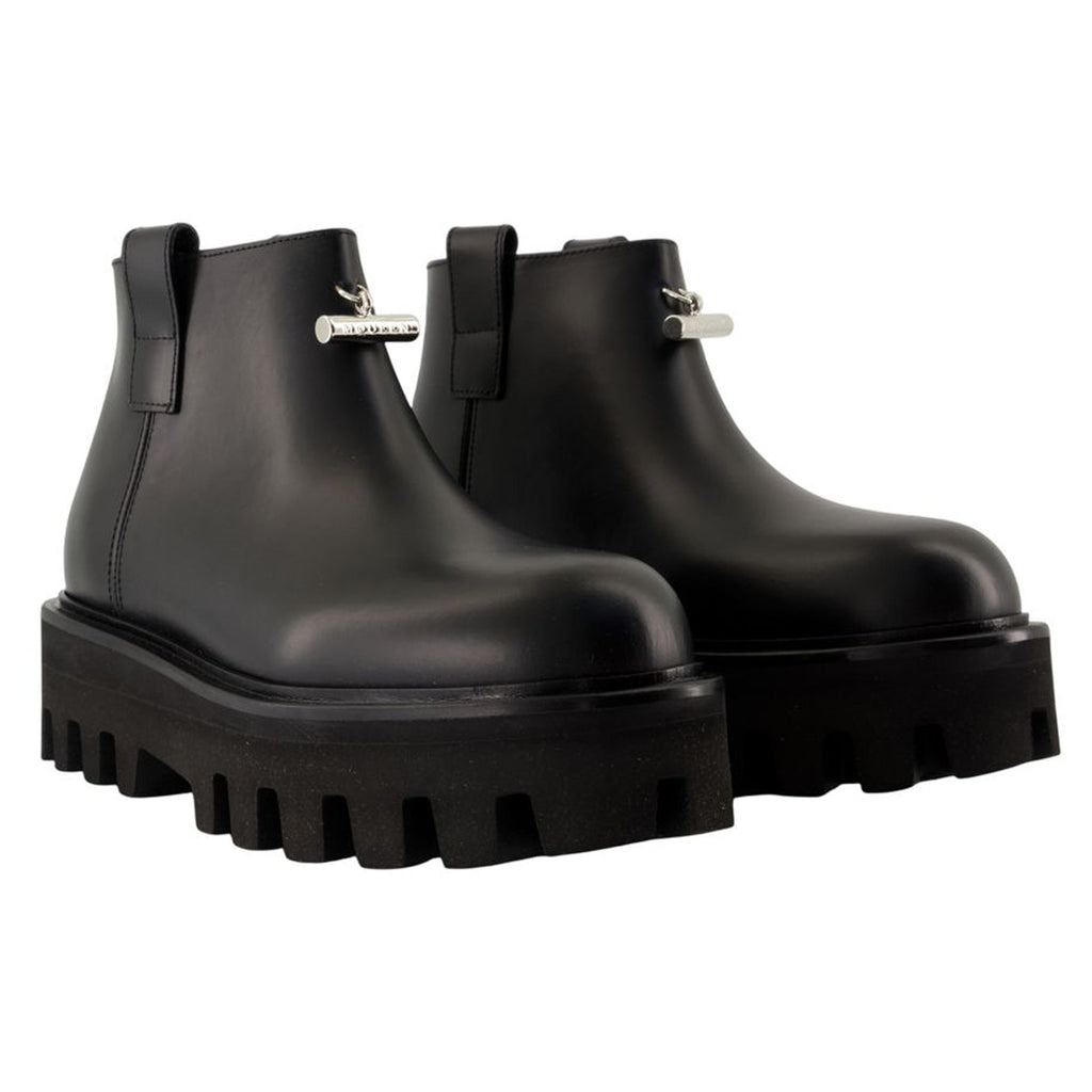 Women's Ankle Boots - Alexander McQueen - Leather - Black