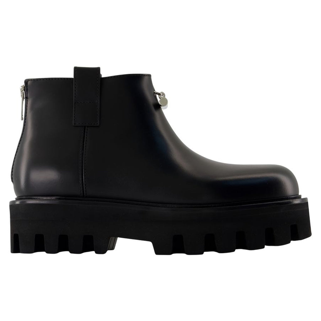 Women's Ankle Boots - Alexander McQueen - Leather - Black