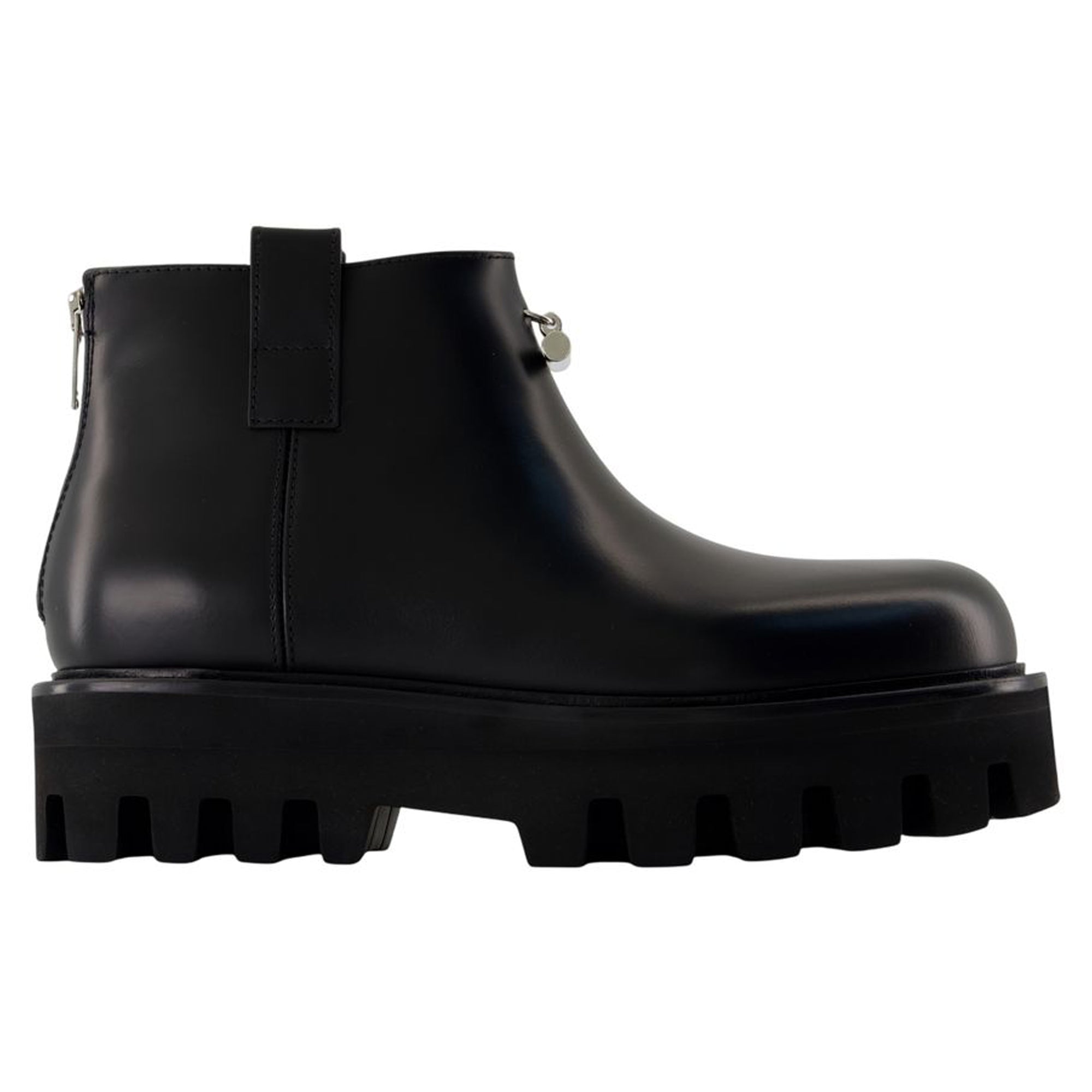 Women's Ankle Boots - Alexander McQueen - Leather - Black