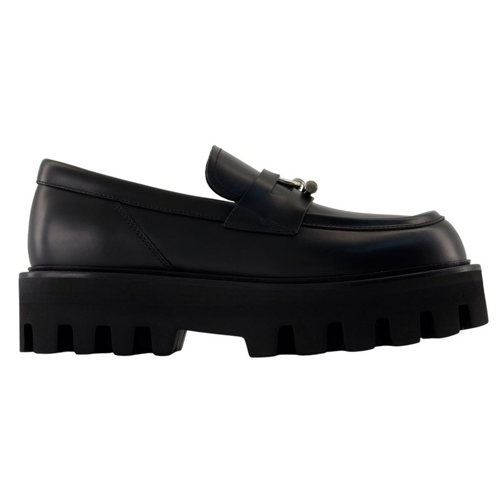 Women's Loafers - Alexander McQueen - Leather - Black