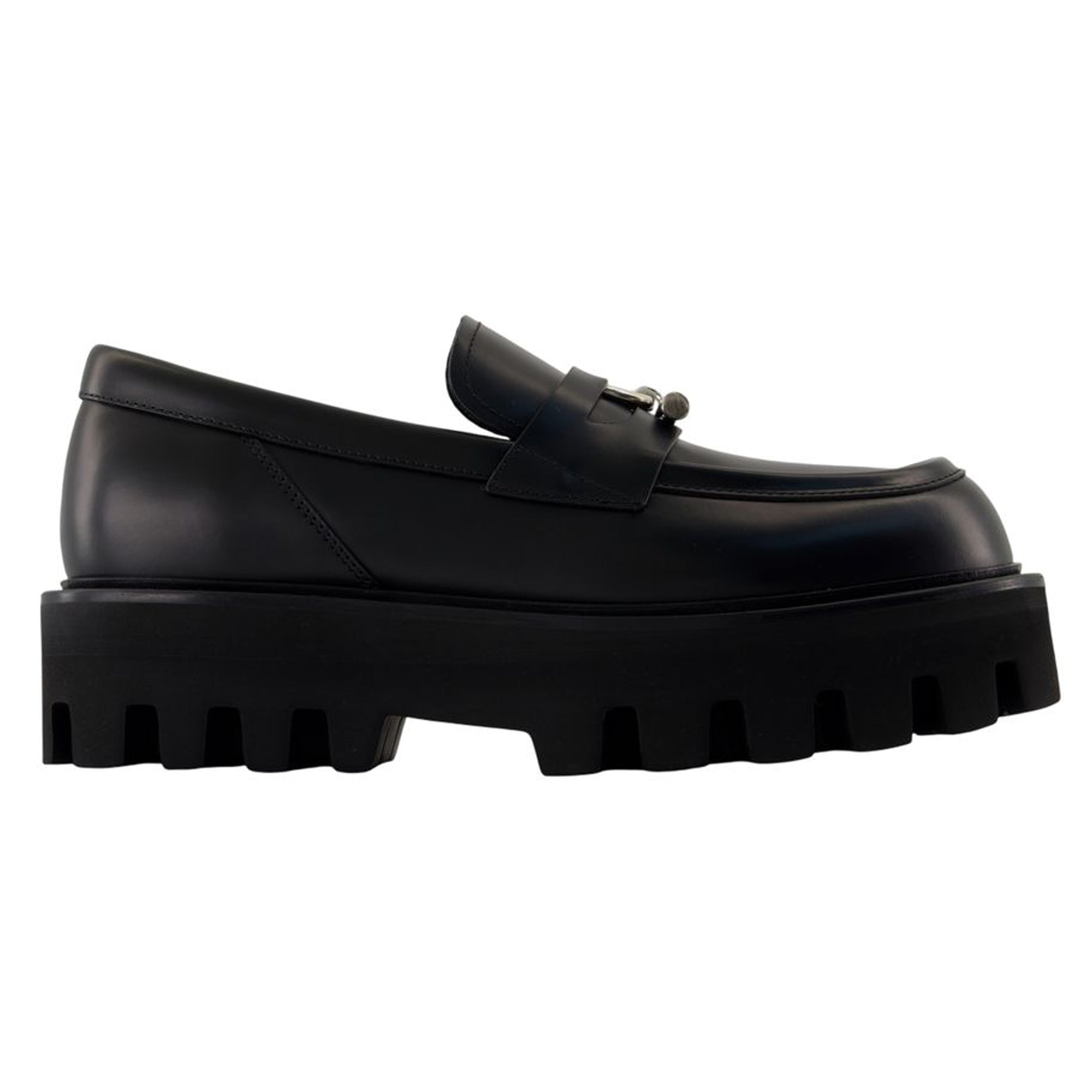 Women's Loafers - Alexander McQueen - Leather - Black