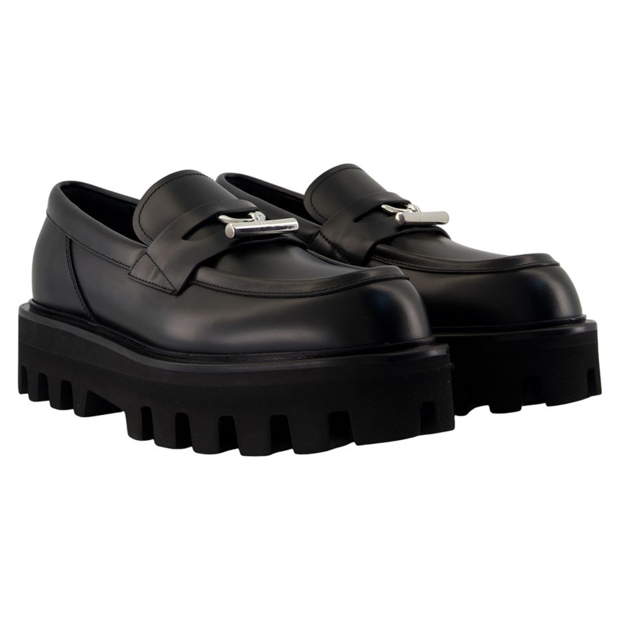 Women's Loafers - Alexander McQueen - Leather - Black