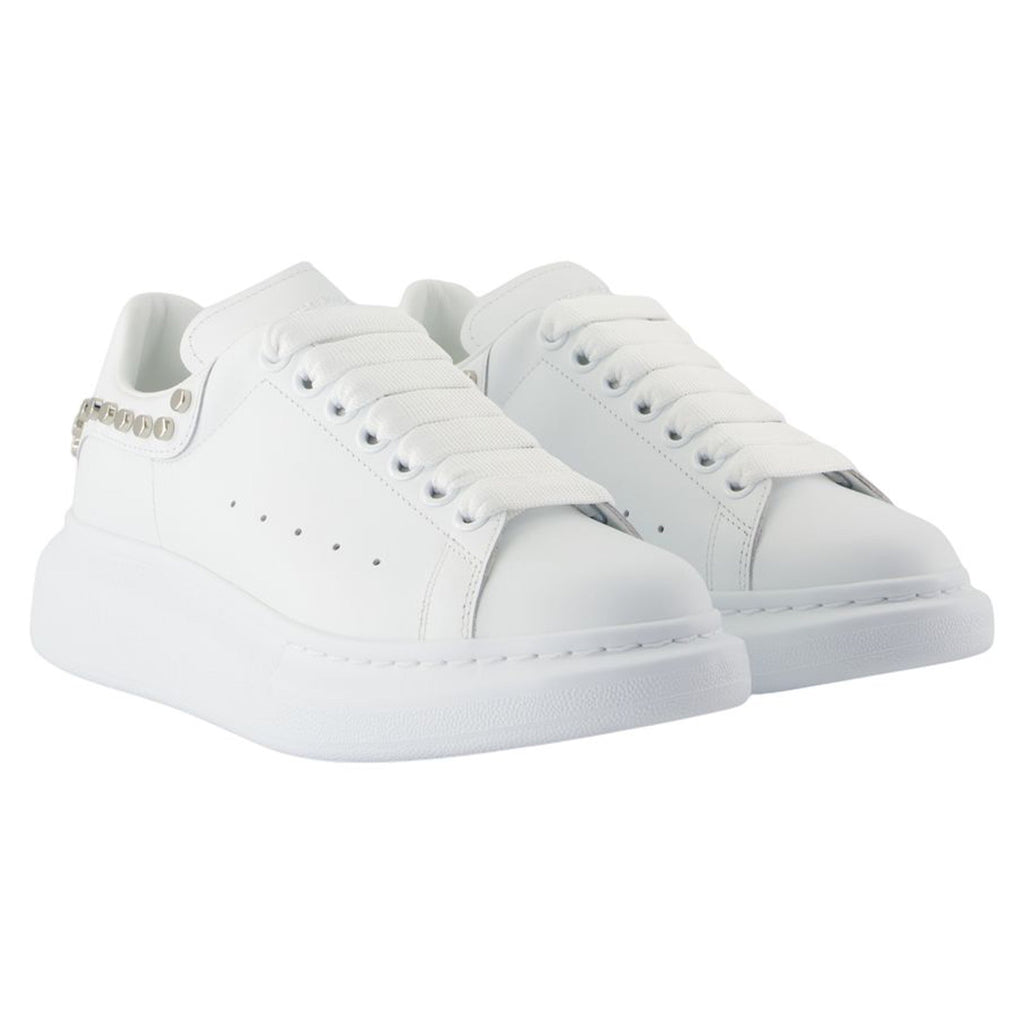 Women's Oversized Sneakers - Alexander McQueen - Leather - White