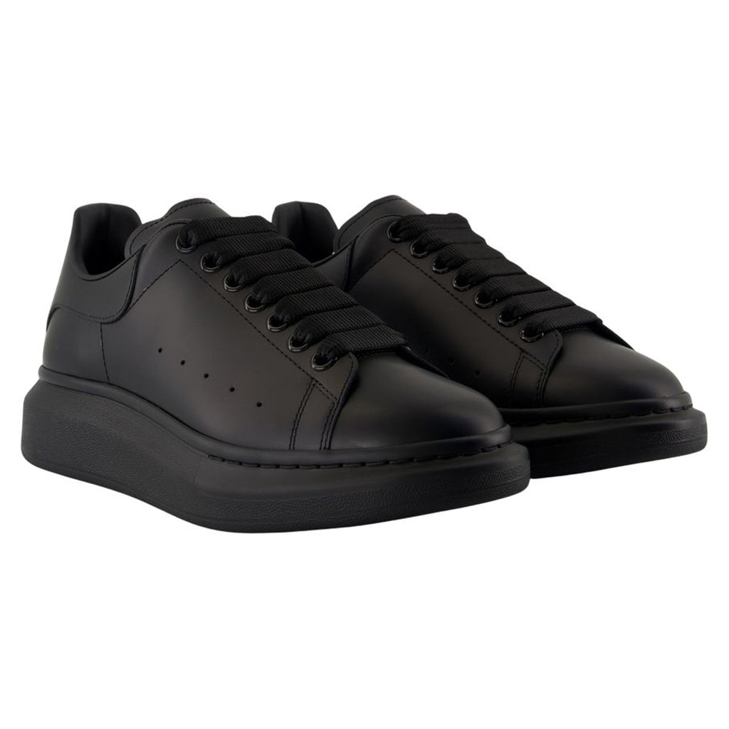 Women's Oversize Sneakers - Alexander McQueen - Leather - Black