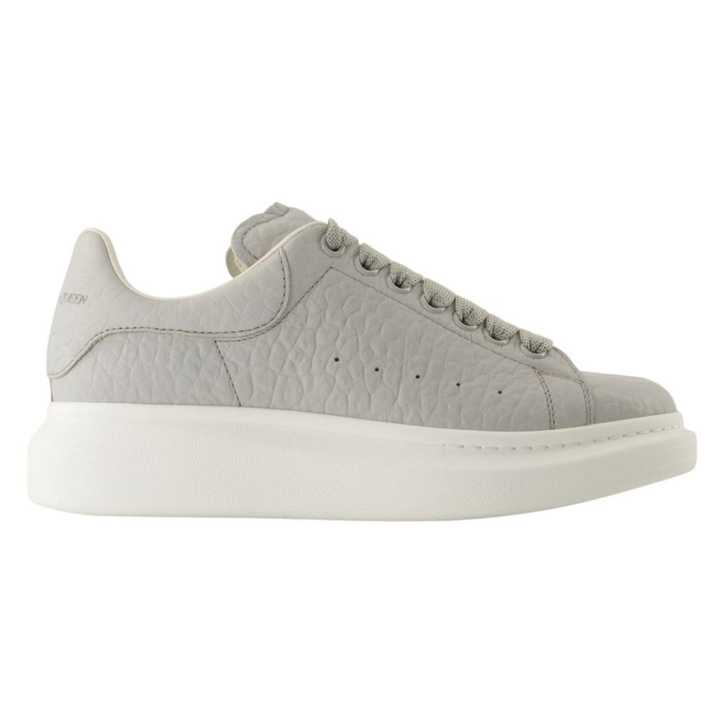 Women's Oversized Sneakers - Alexander McQueen - Leather - Grey