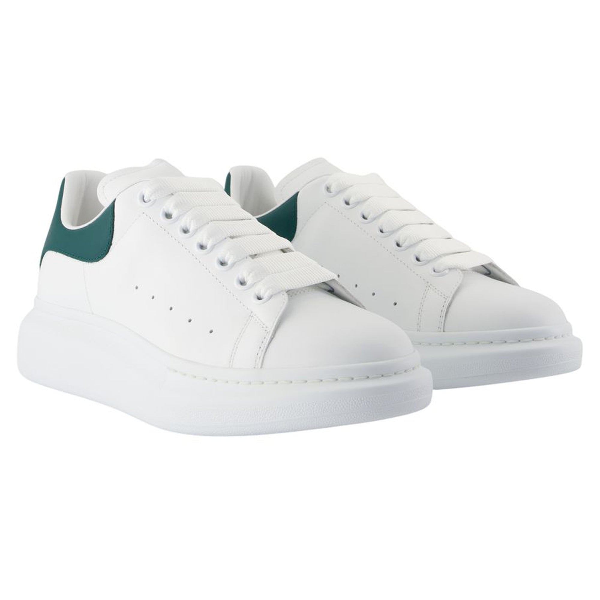 Women's Oversized Sneakers - Alexander McQueen - Leather - White