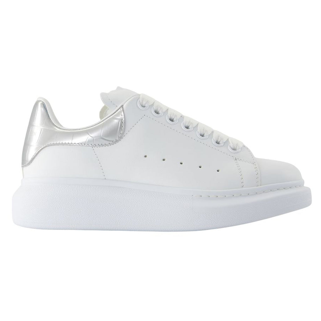 Women's Oversized Sneakers - Alexander McQueen - Leather - White