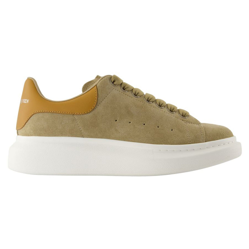 Oversize Sneakers - Alexander McQueen - Leather - Beige