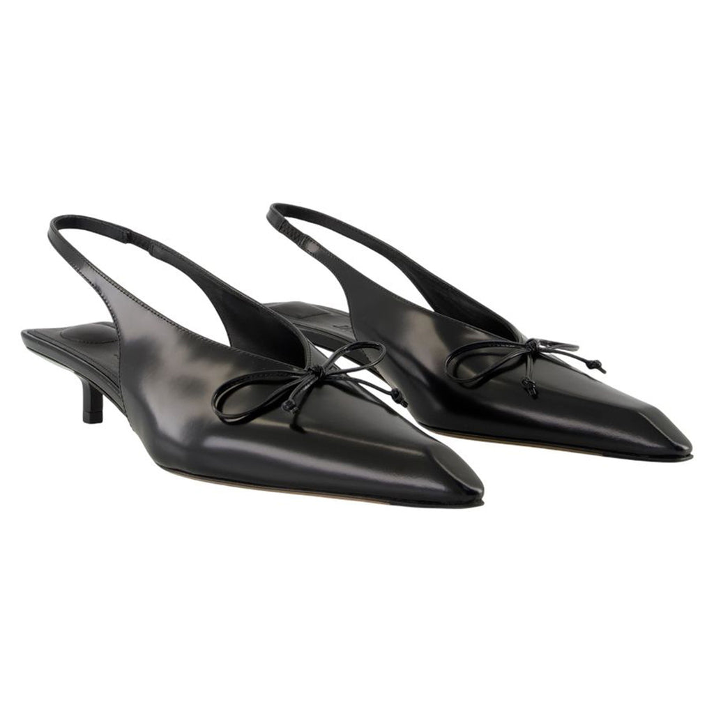 Women's Cubisto B Slingbacks - Jacquemus - Leather - Black