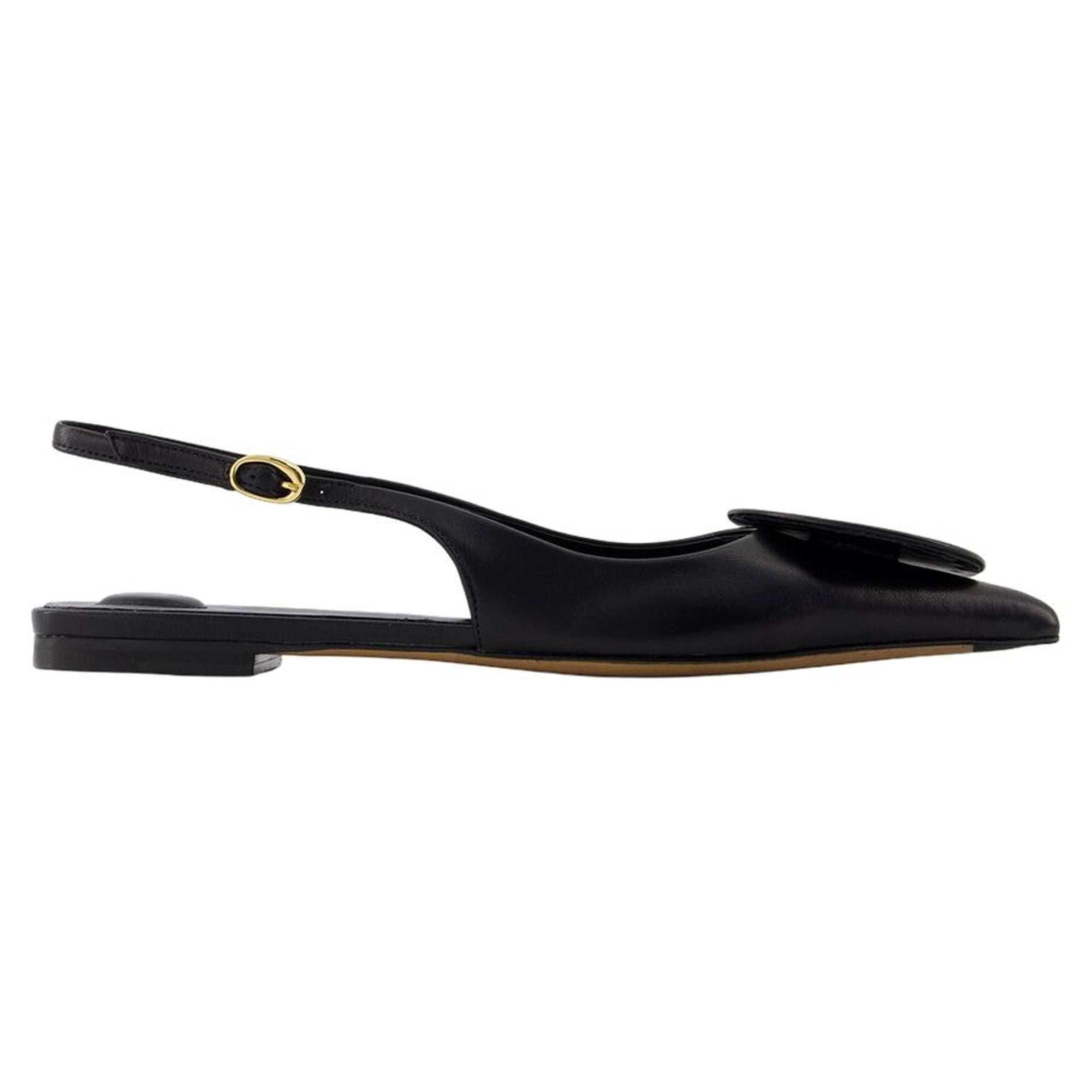 Women's Duelo P Slingbacks - Jacquemus - Leather - Black