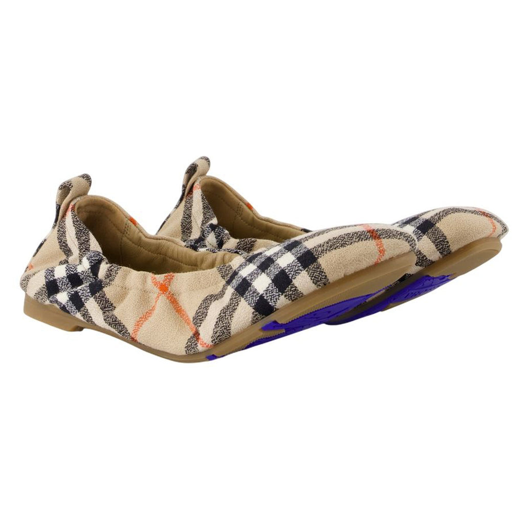 Baby Ballerinas - Burberry - Wool - Beige