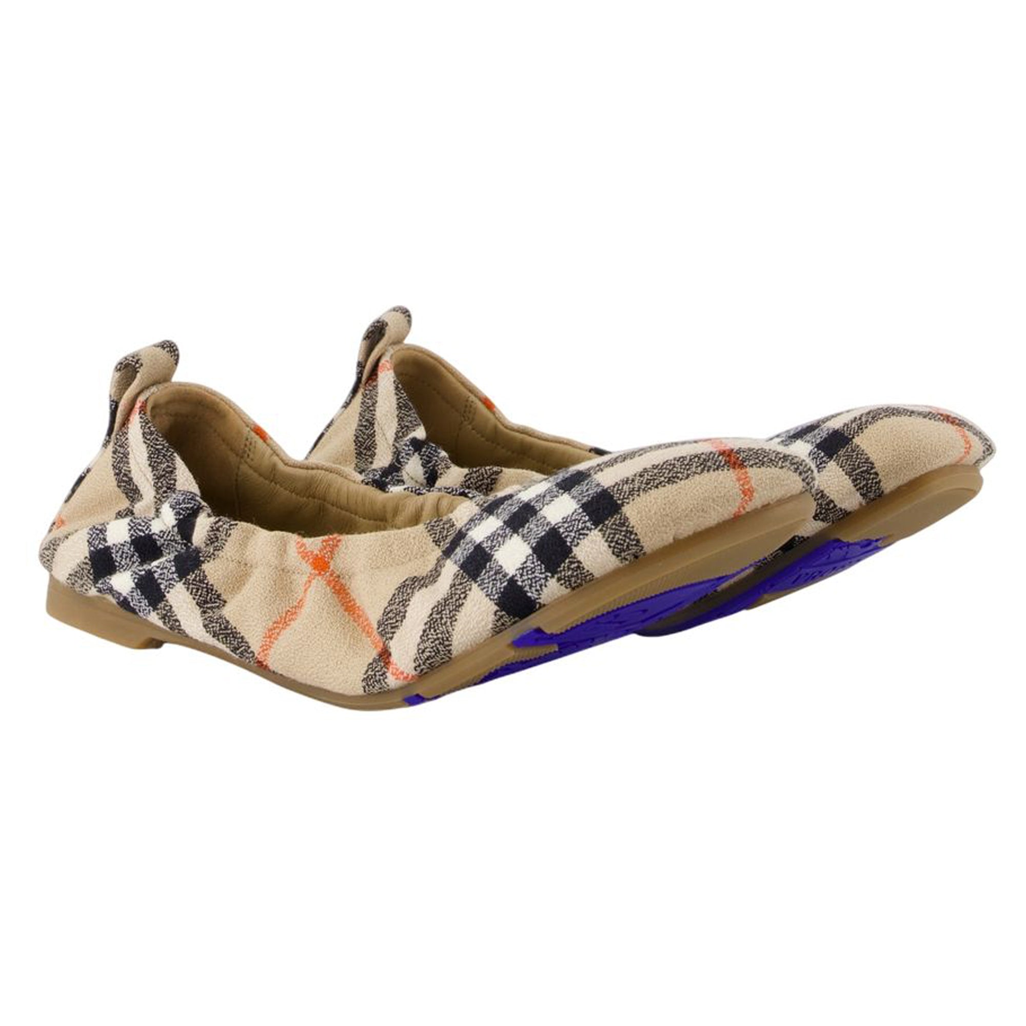 Baby Ballerinas - Burberry - Wool - Beige