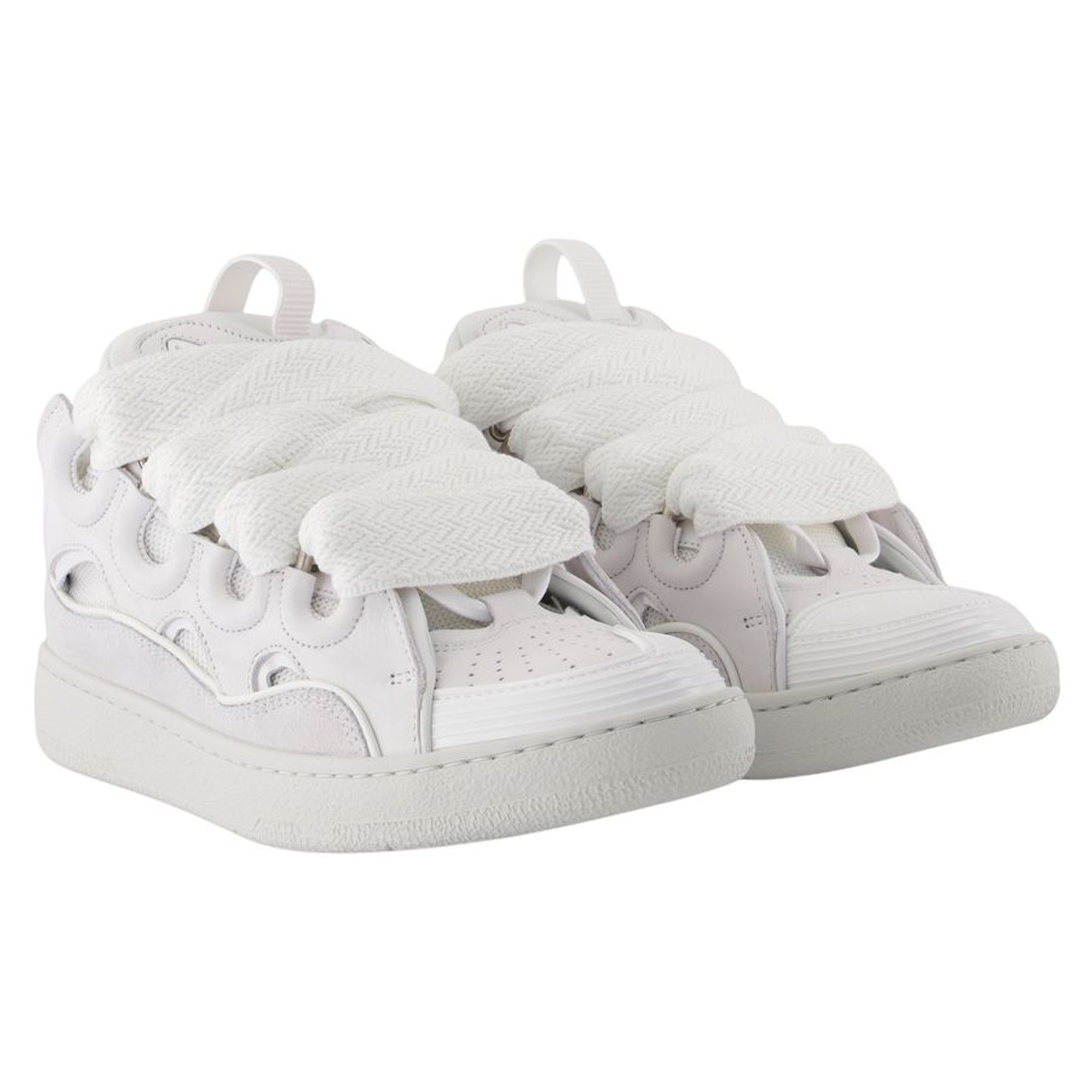 Women's Curb Sneakers - Lanvin - Synthetic - Multicolor