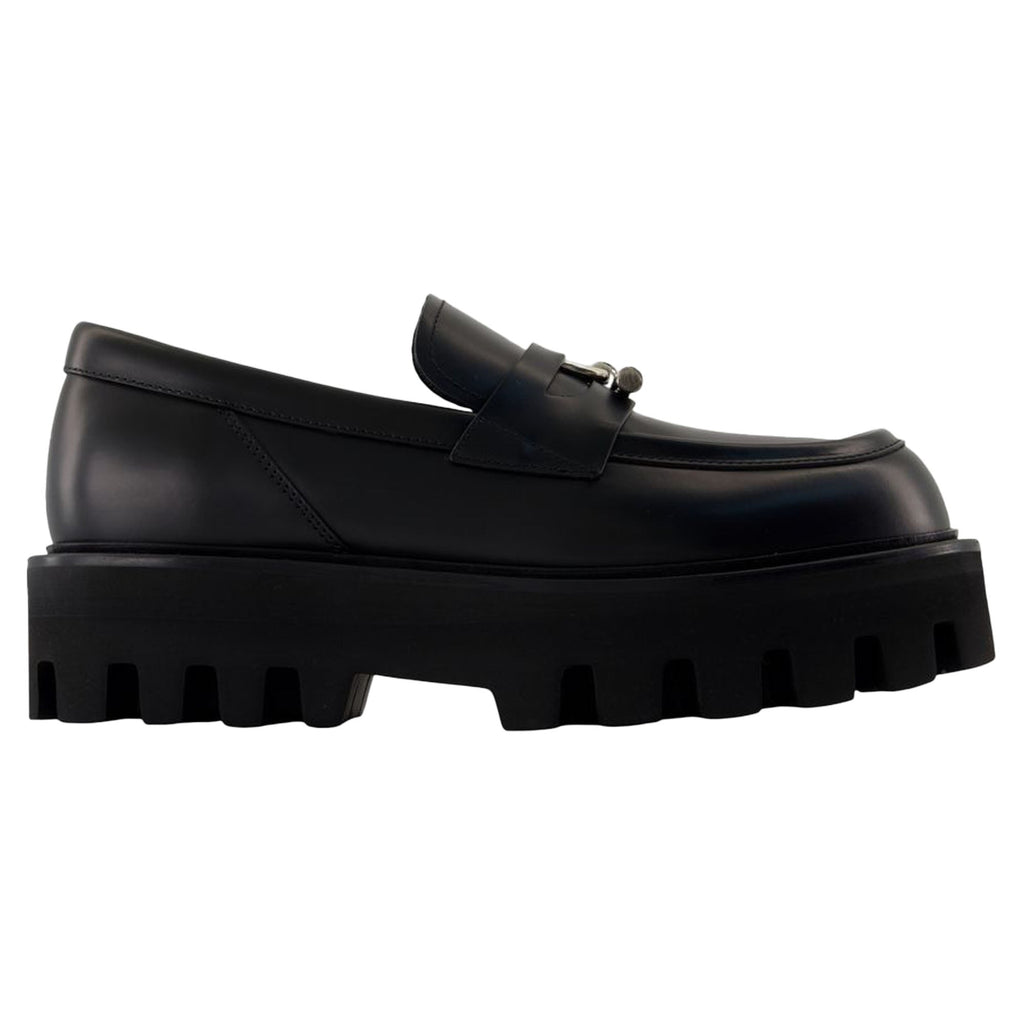 Women's Loafers - Alexander McQueen - Leather - Black