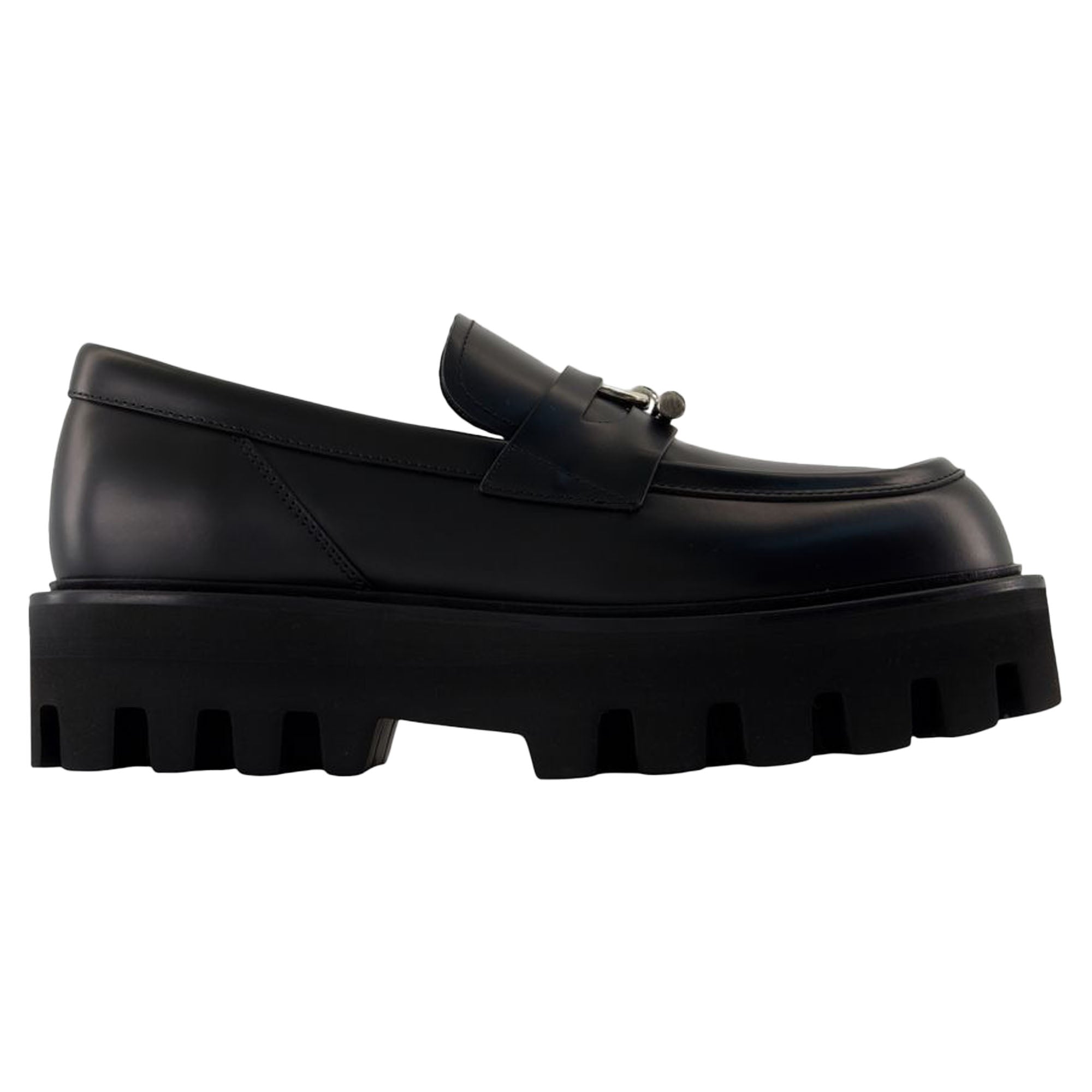 Women's Loafers - Alexander McQueen - Leather - Black