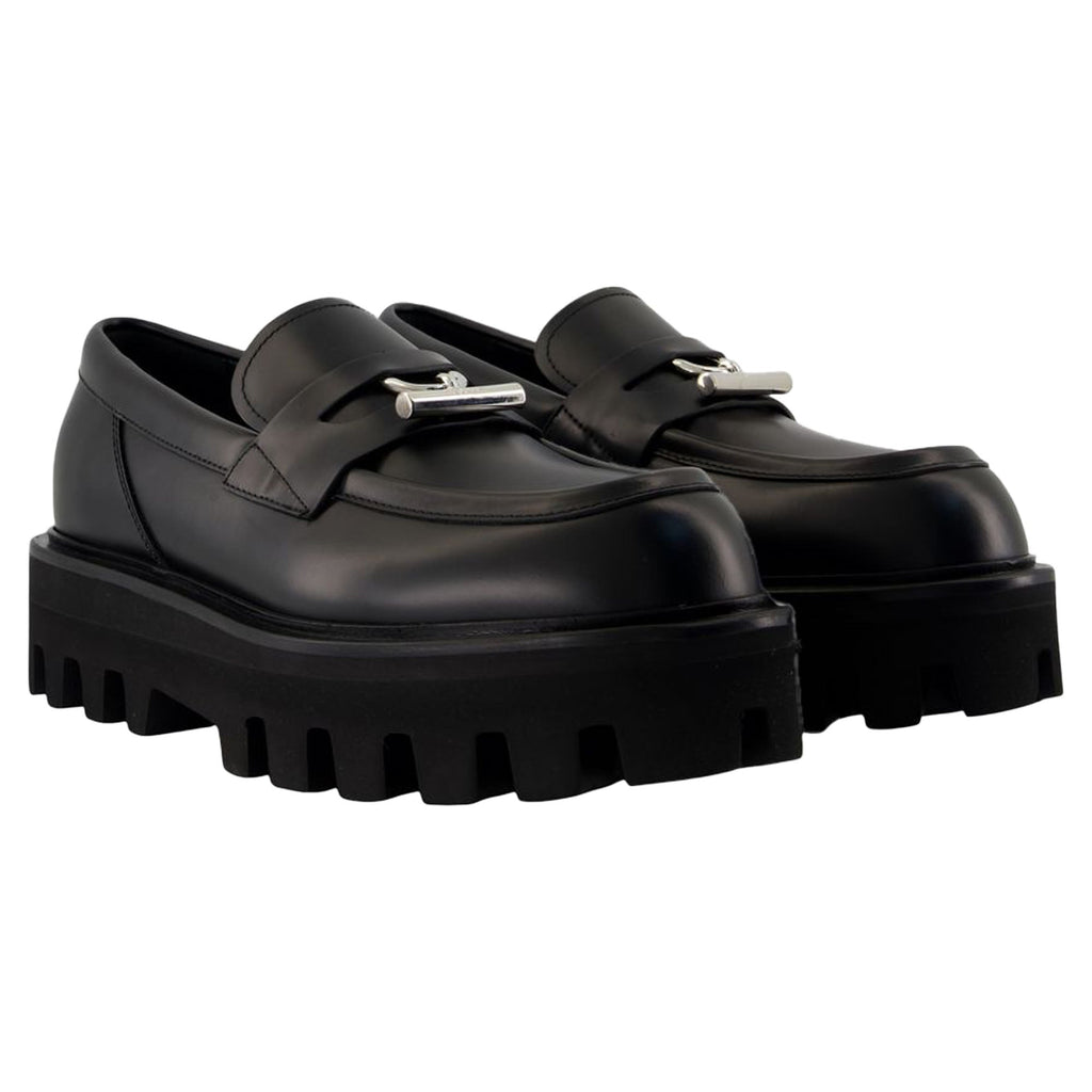 Women's Loafers - Alexander McQueen - Leather - Black