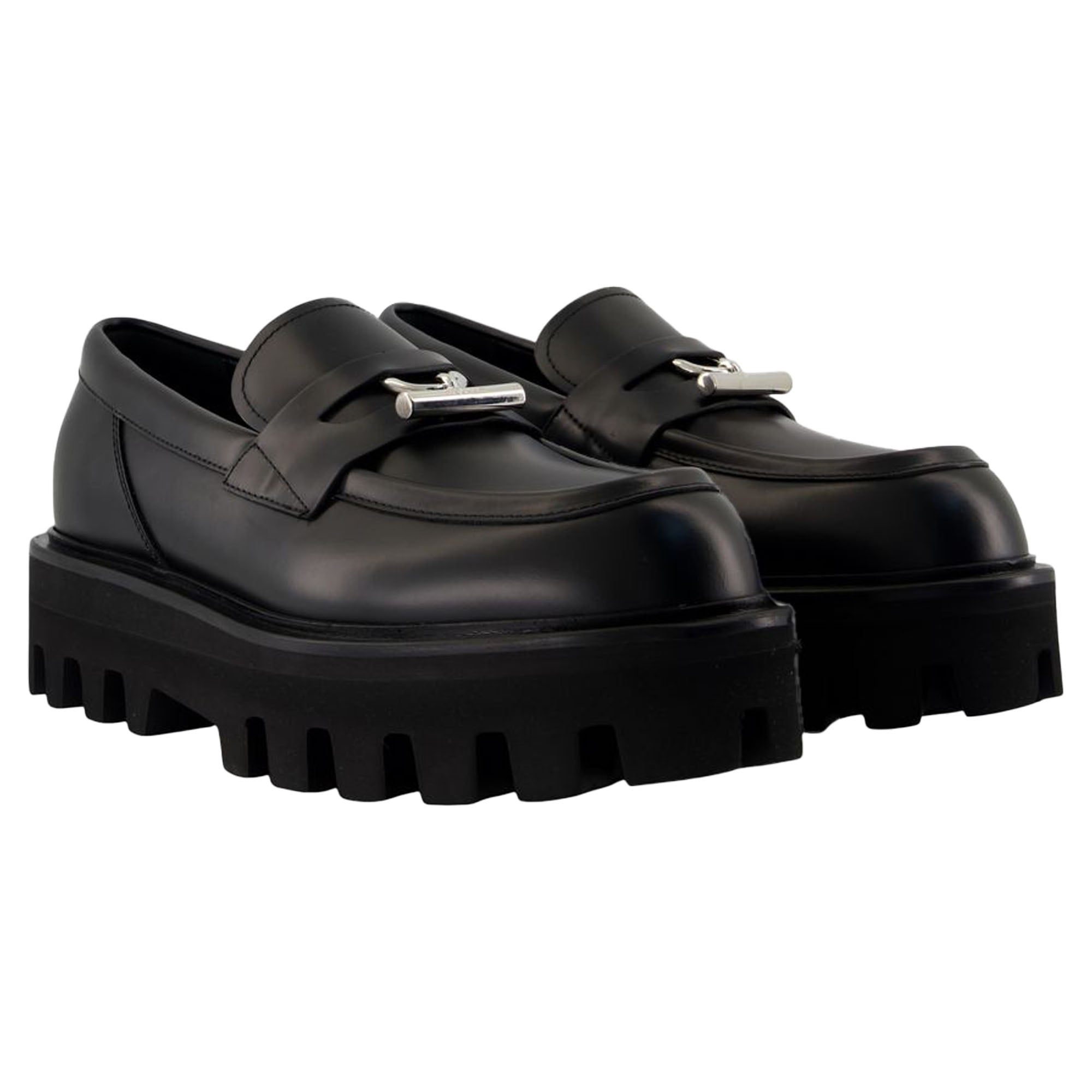 Women's Loafers - Alexander McQueen - Leather - Black