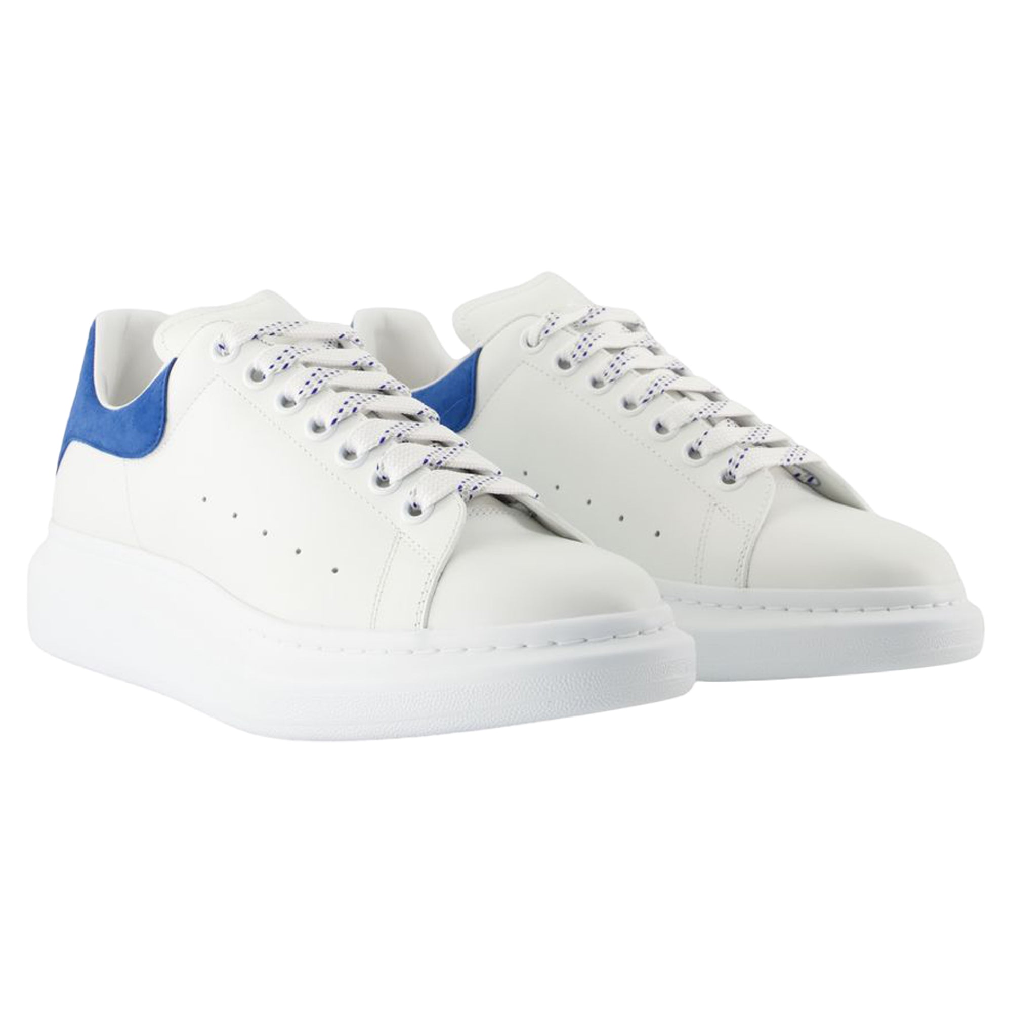 Women's Oversized Sneakers - Alexander McQueen - Leather - White