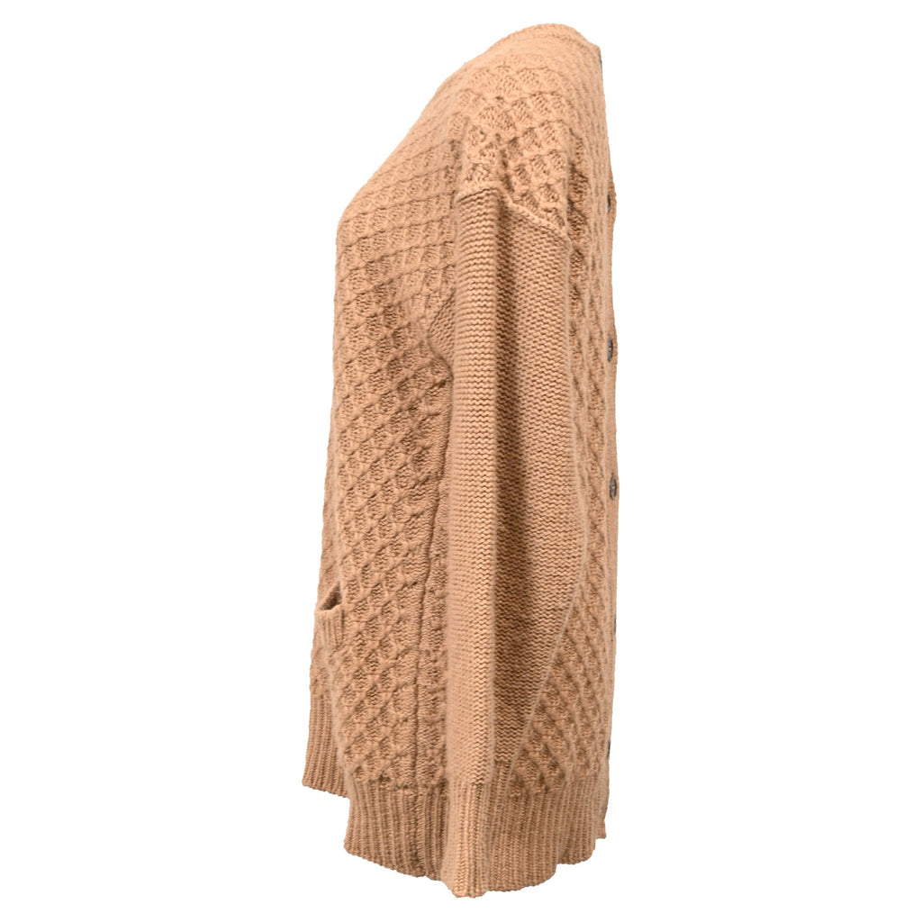 Marni Knit Sweater Dress in Brown Wool