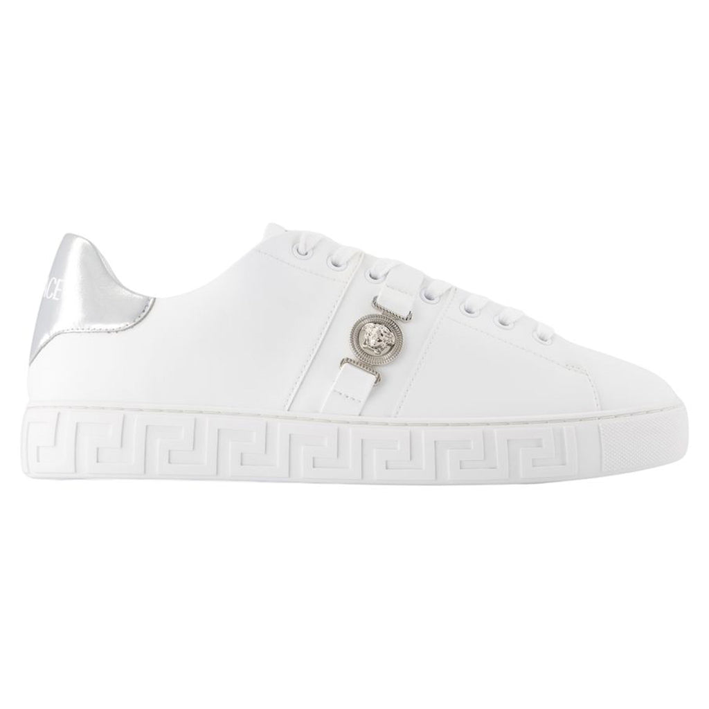 Women's Freebio Hf Sneakers - Versace - Canvas - White