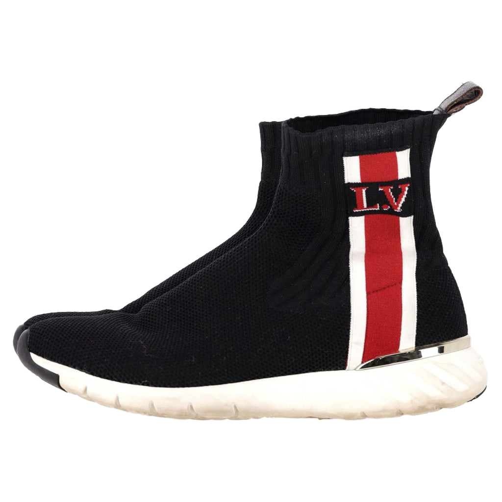 Women's Louis Vuitton Aftergame Sneakers in Black Nylon