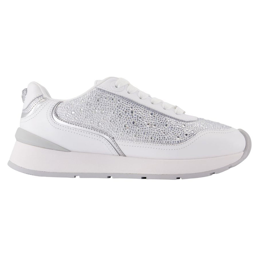 Women's Sneakers - Versace - Leather - White