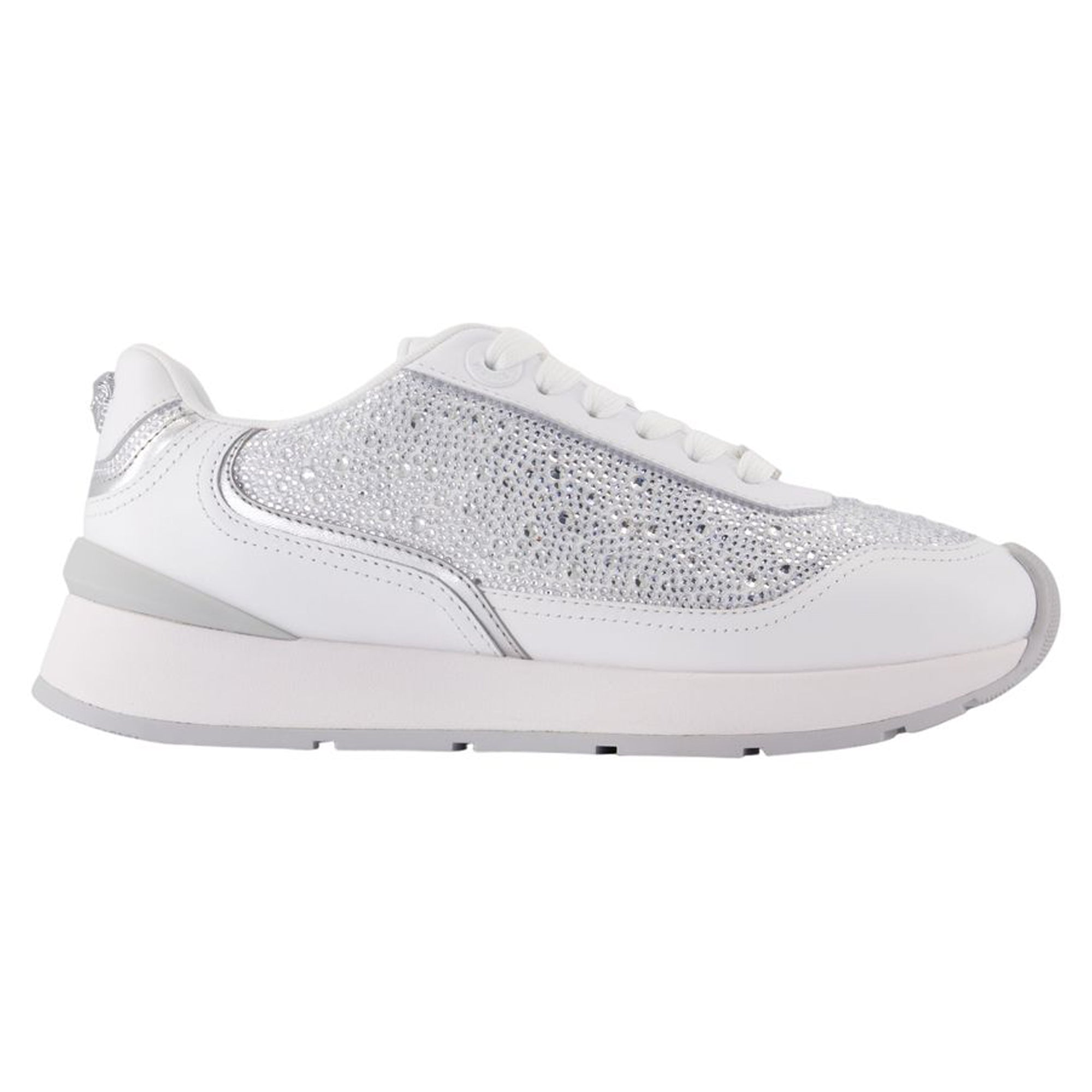 Women's Sneakers - Versace - Leather - White