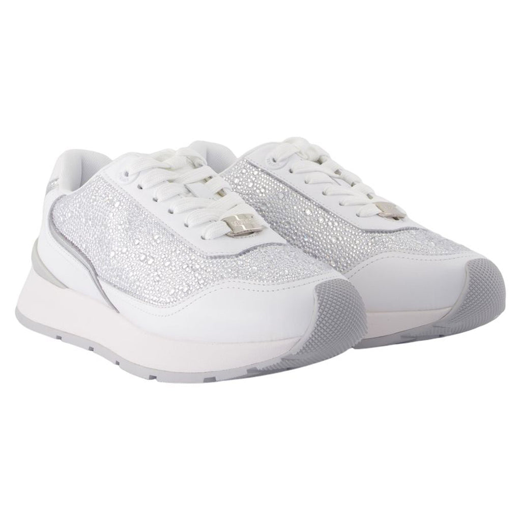 Women's Sneakers - Versace - Leather - White