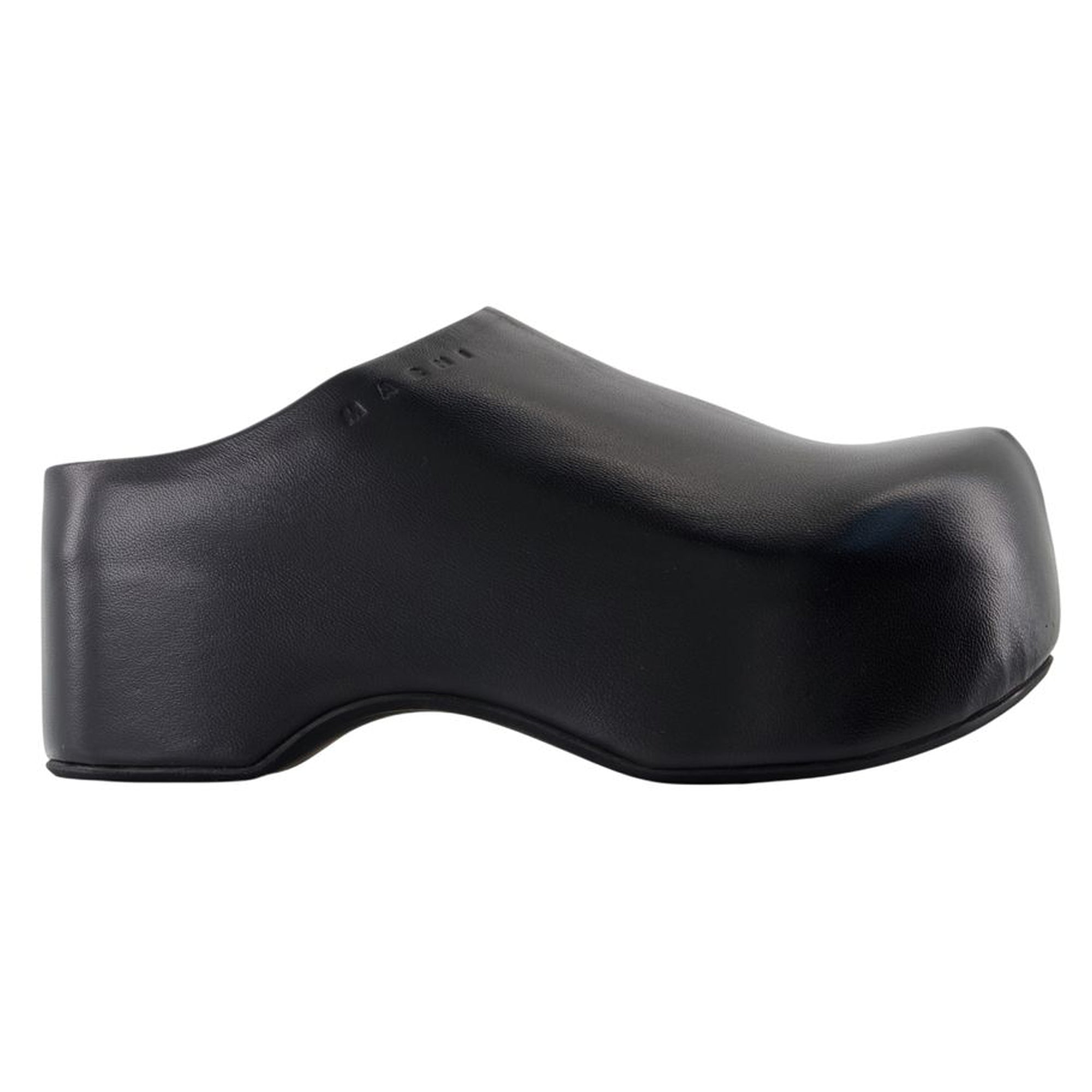 Women's Sabot Sandals - Marni - Leather - Black